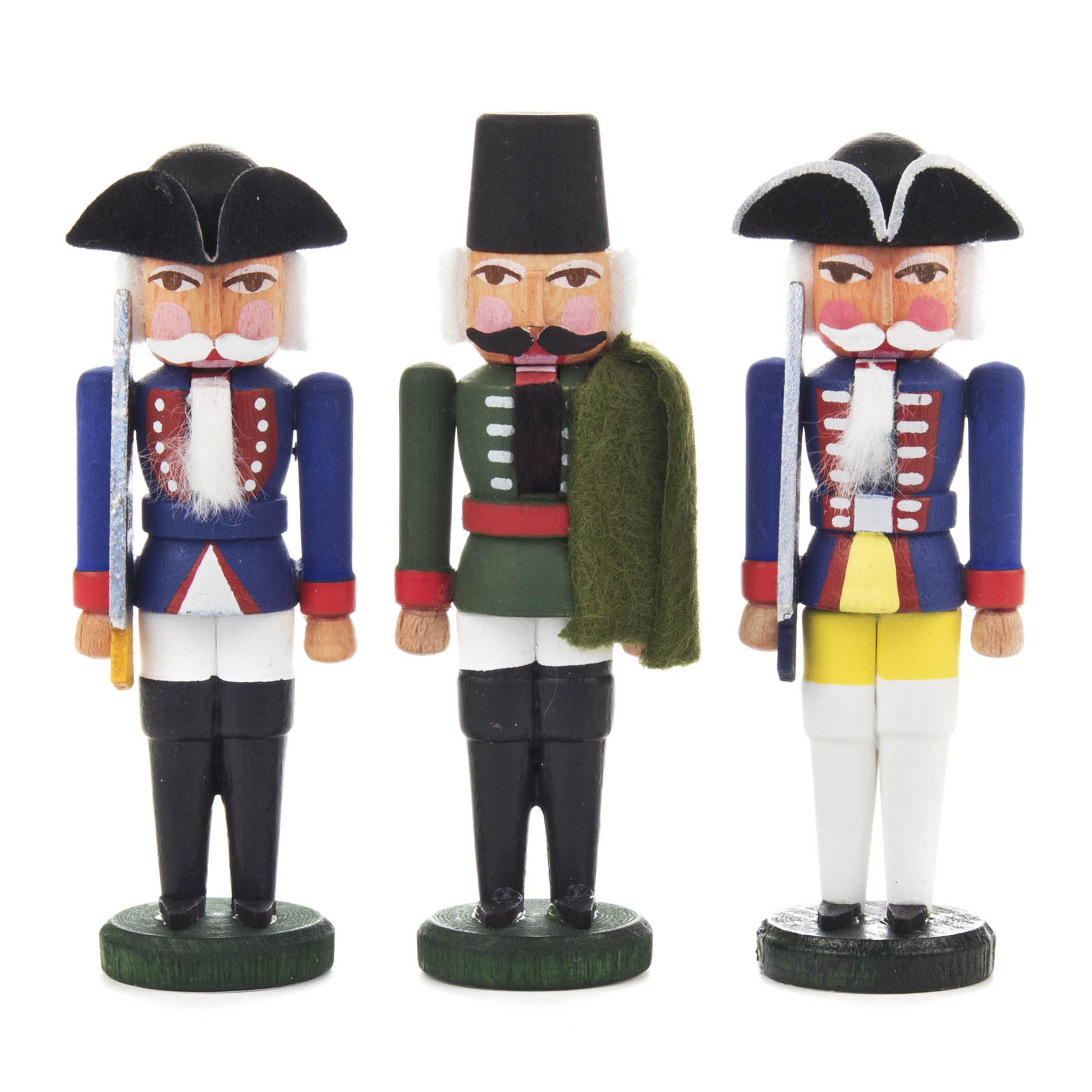Mini-Nussknacker Preußische Offiziere, 8cm (3) im Dregeno Online Shop günstig kaufen