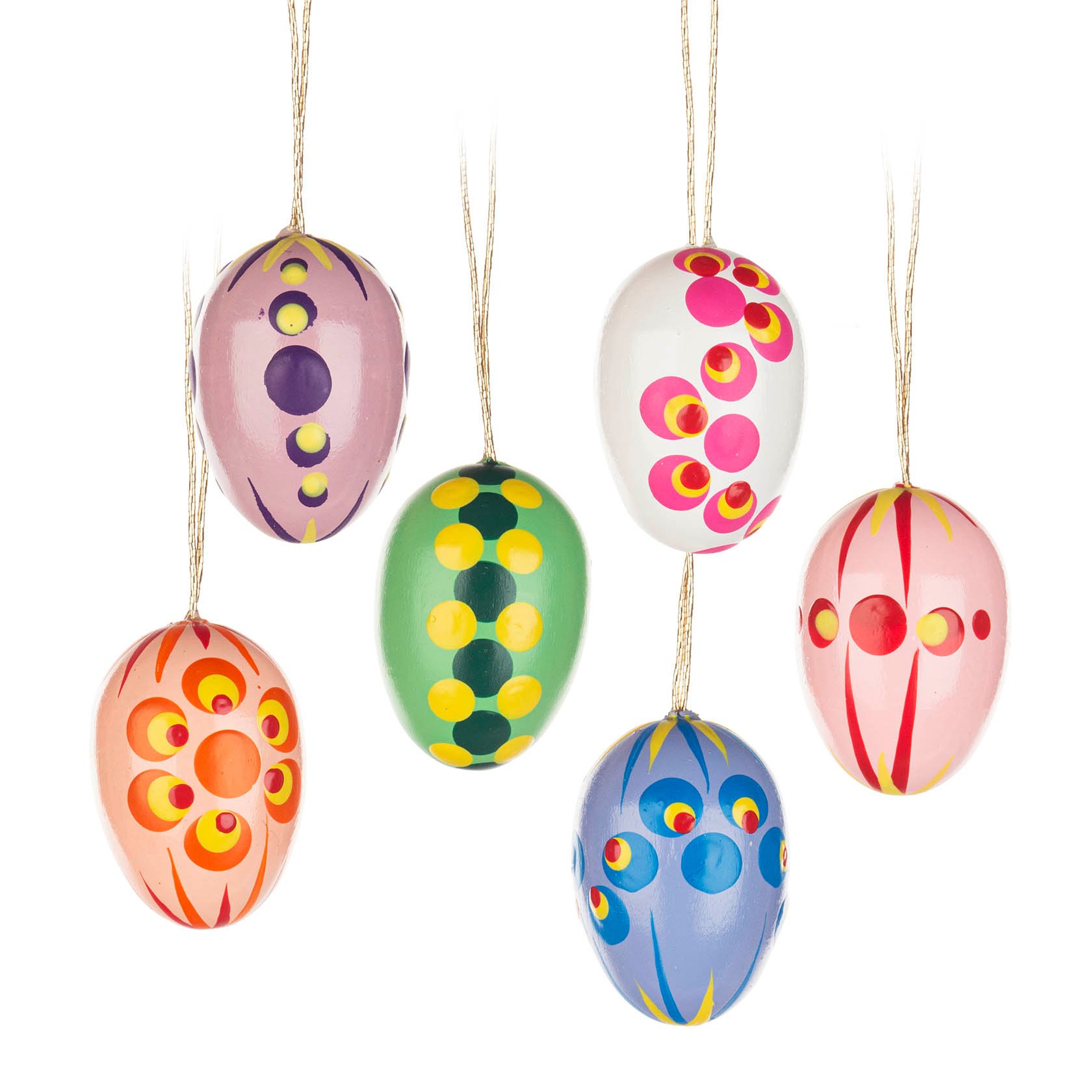 Behang Ostereier Pastell bemalt (6) im Dregeno Online Shop günstig kaufen