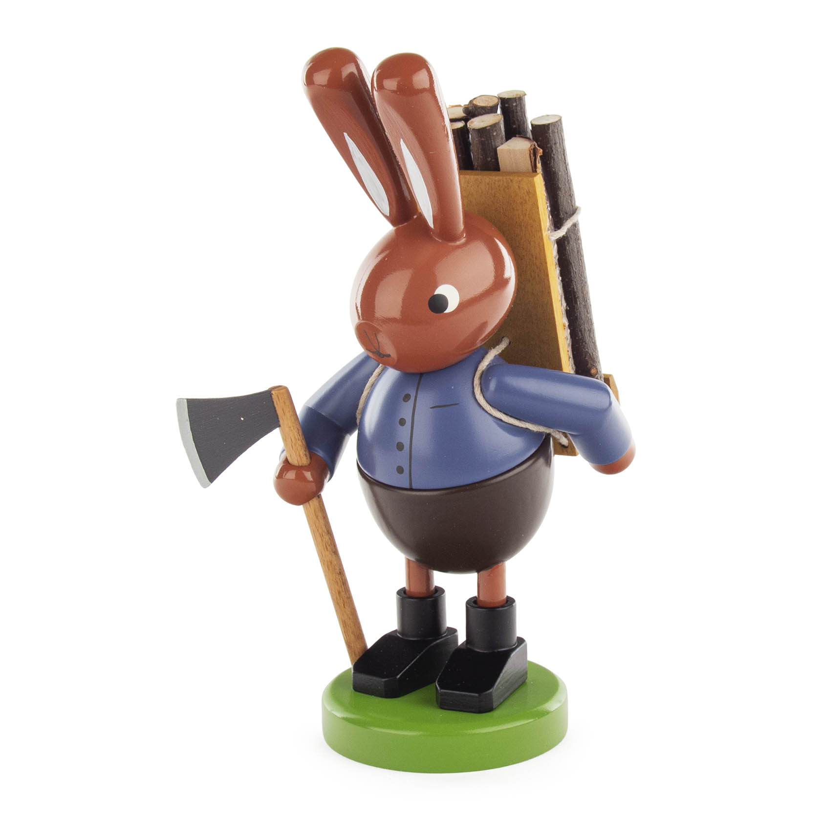 Hase mit Holztrage, groß im Dregeno Online Shop günstig kaufen