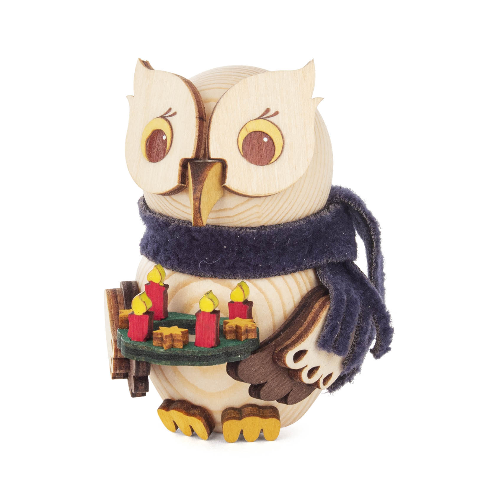 Mini-Eule mit Adventskranz im Dregeno Online Shop günstig kaufen