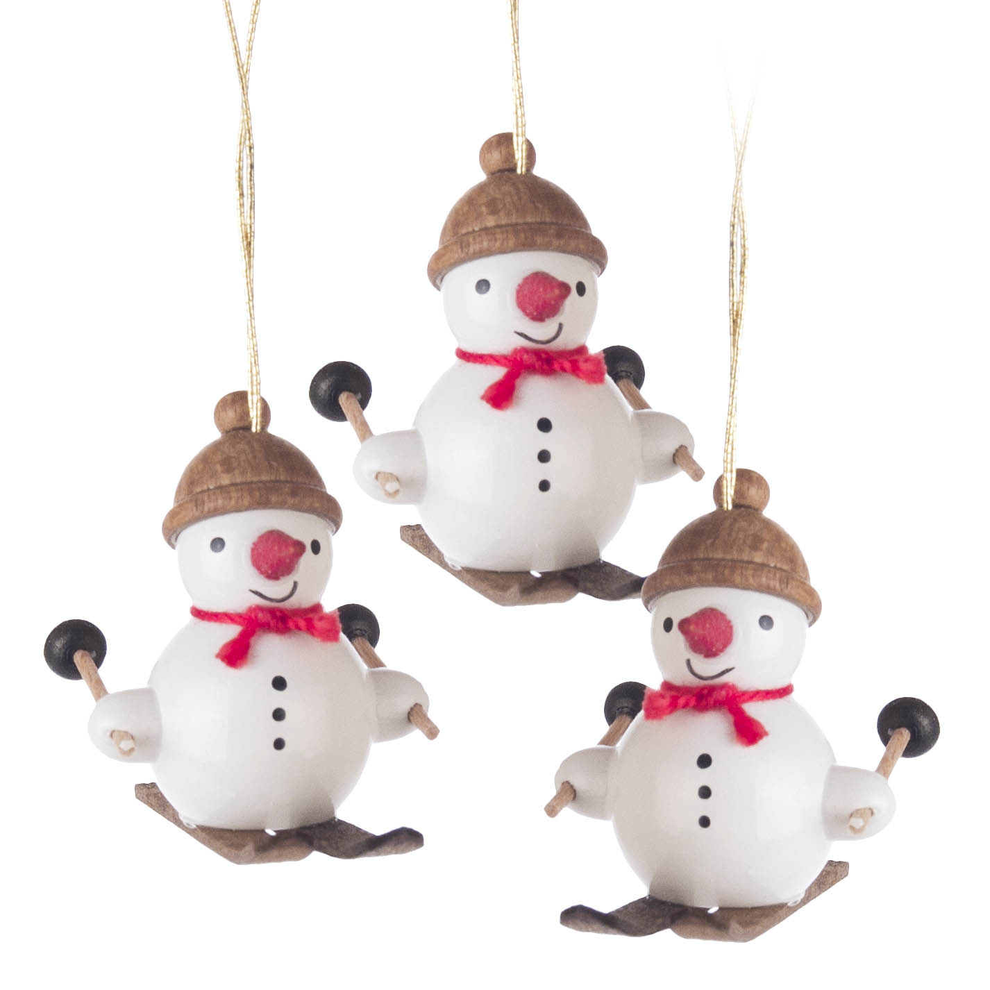 Behang Schneemanntrio auf Ski im Dregeno Online Shop günstig kaufen