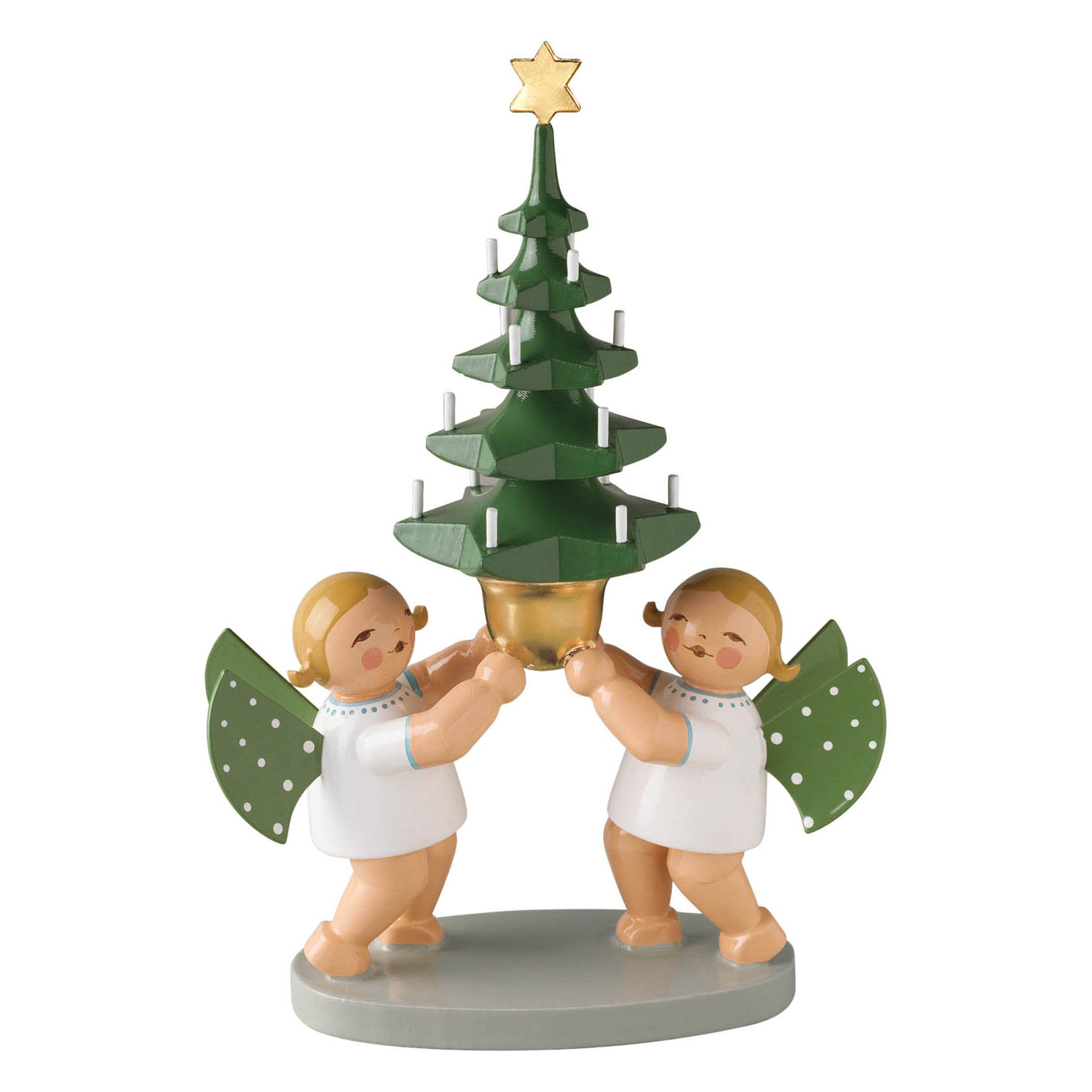 Engelgruppe mit Baum