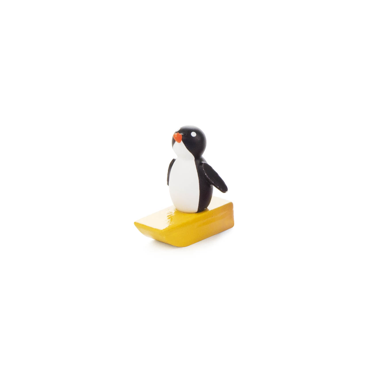 Pinguin auf Schlitten klein, gelb im Dregeno Online Shop günstig kaufen