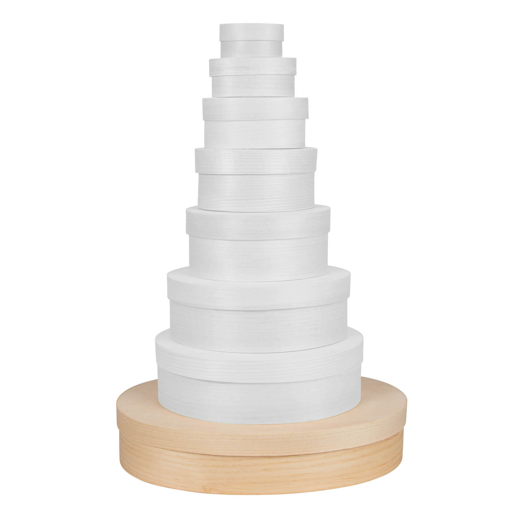 Spanschachtel oval 250x150x050