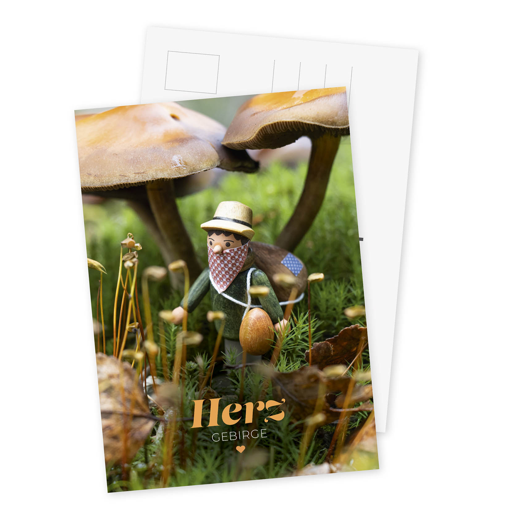 Postkarte "Herzgebirge" im Dregeno Online Shop günstig kaufen