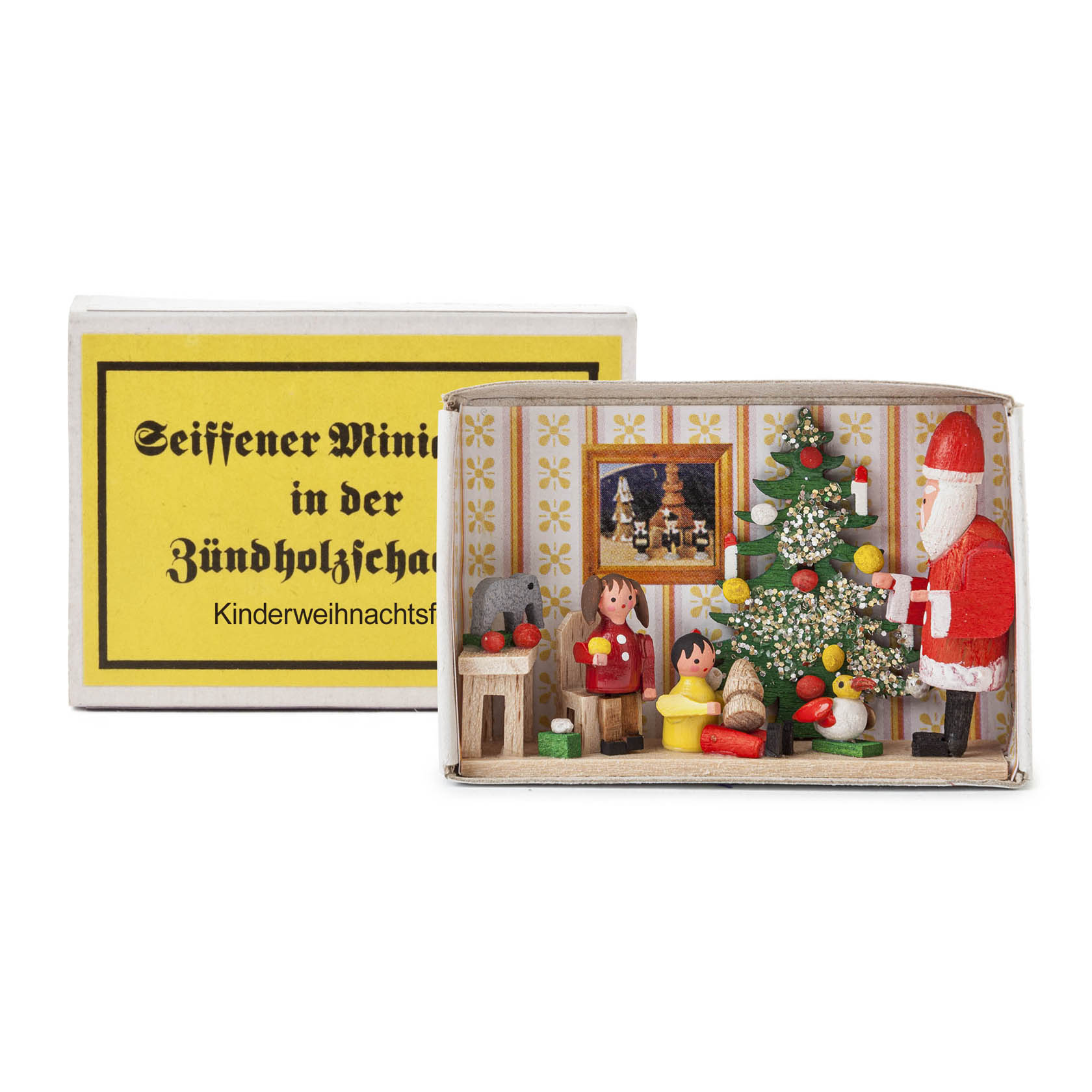 Zündholzschachtel Kinderweihnachtsfeier