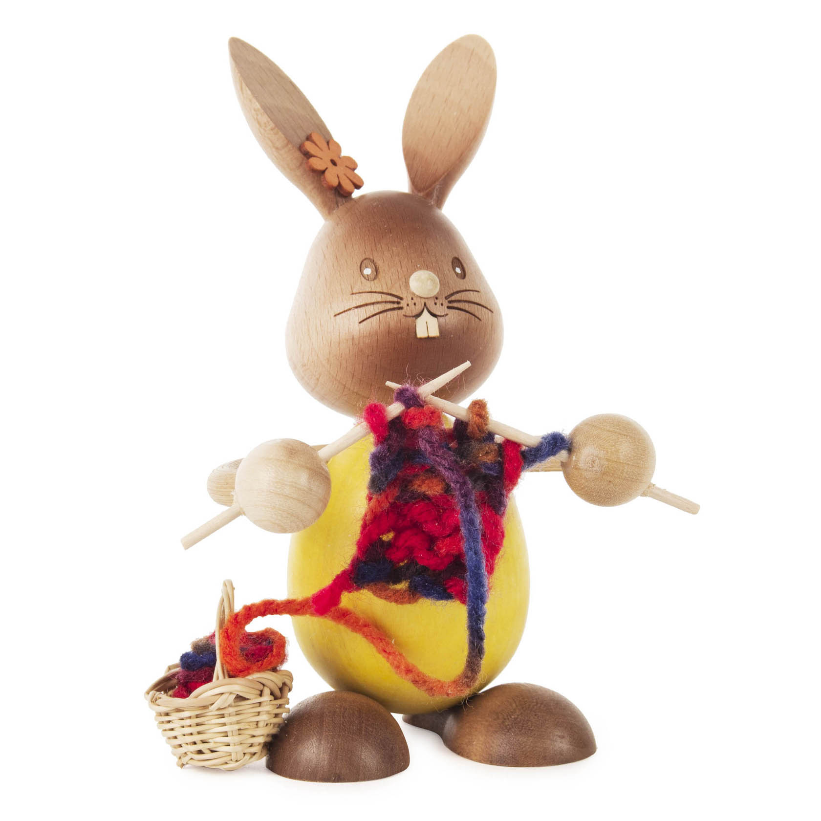 Hase "Stupsi" mit Strickzeug im Dregeno Online Shop günstig kaufen