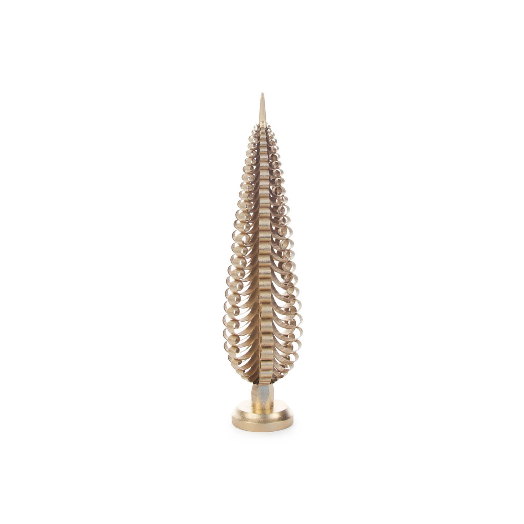 Spanbaum vergoldet, 30cm
