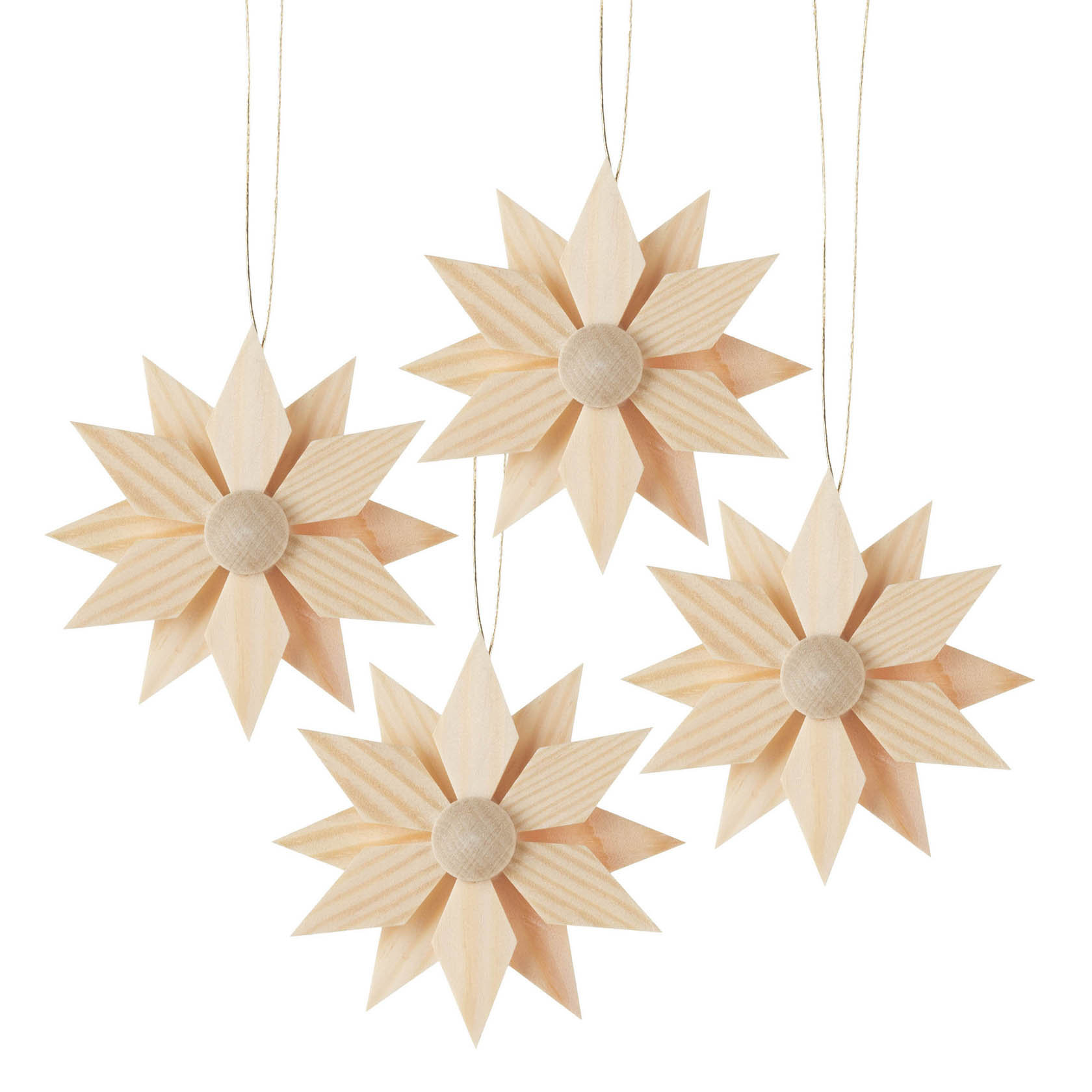 Behang Holzstern natur (4) im Dregeno Online Shop günstig kaufen