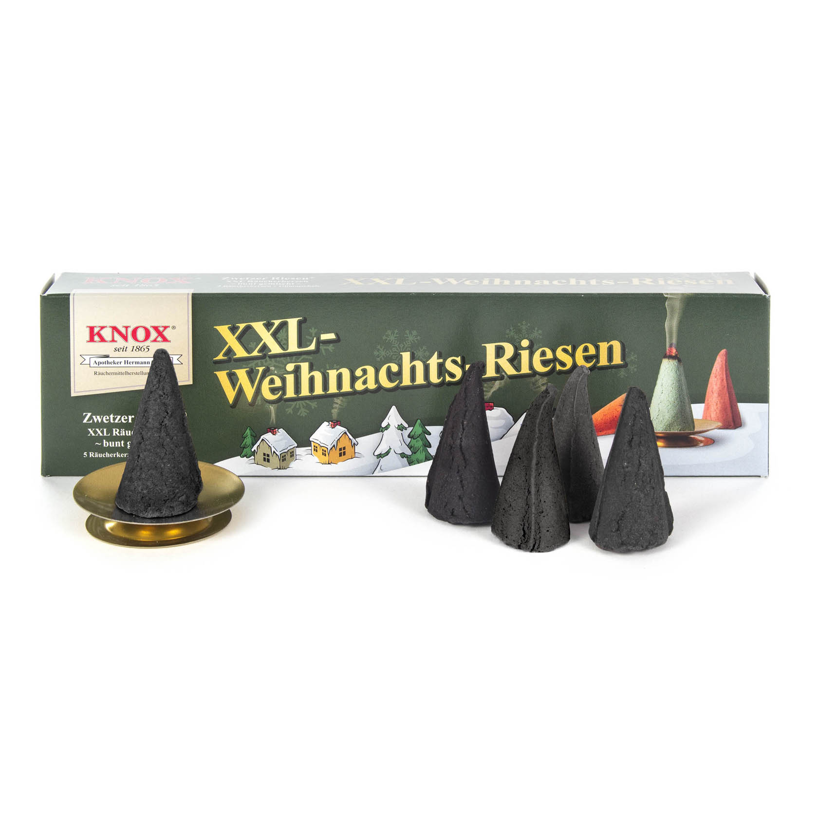 KNOX Räucherkerzen XXL-Weihrauch-Myrrhe (5), inkl. Glimmschale (VE 20) im Dregeno Online Shop günstig kaufen