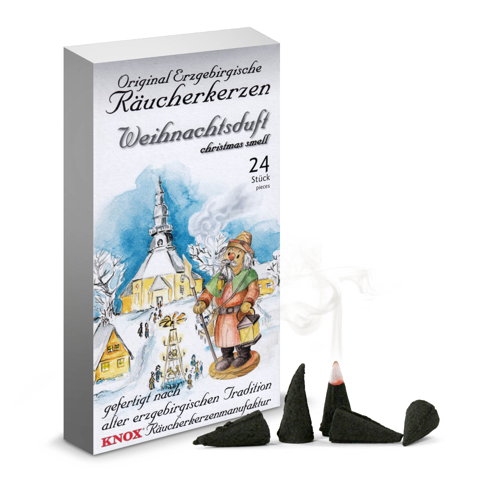 KNOX Räucherkerzen Weihnachtsduft (24) im Dregeno Online Shop günstig kaufen