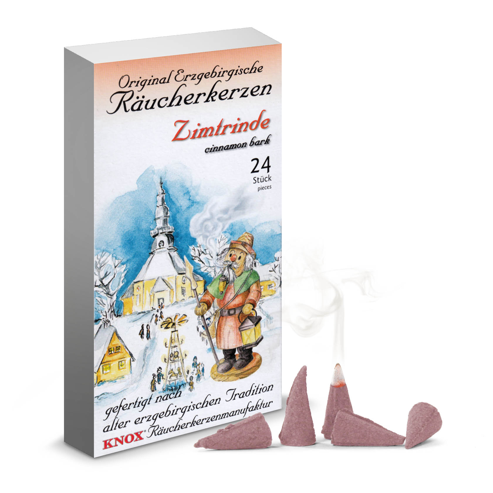 KNOX Räucherkerzen Zimtrinde (24)