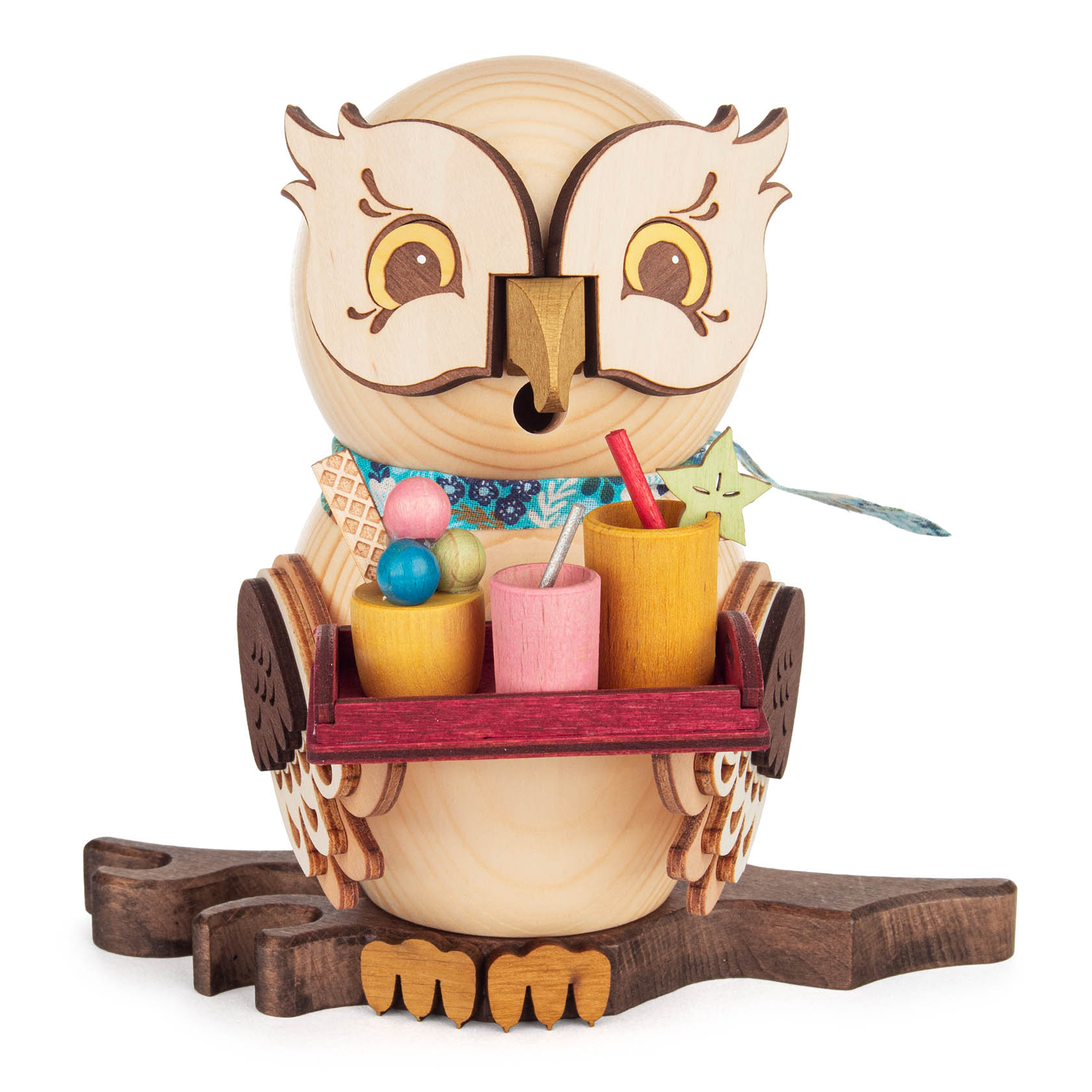 wooden smoker owl barkeeper im Dregeno Online Shop günstig kaufen