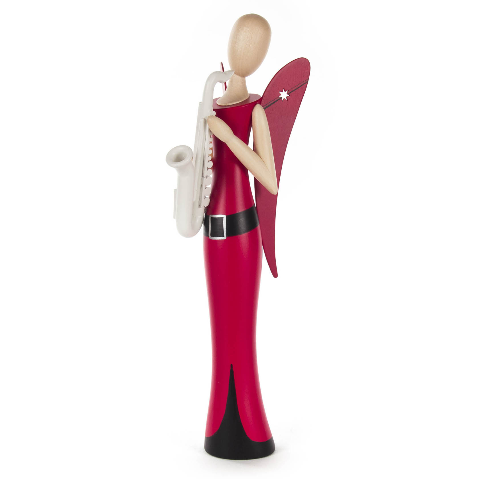 Engel mit Saxophon 24,5cm -Sternkopf-