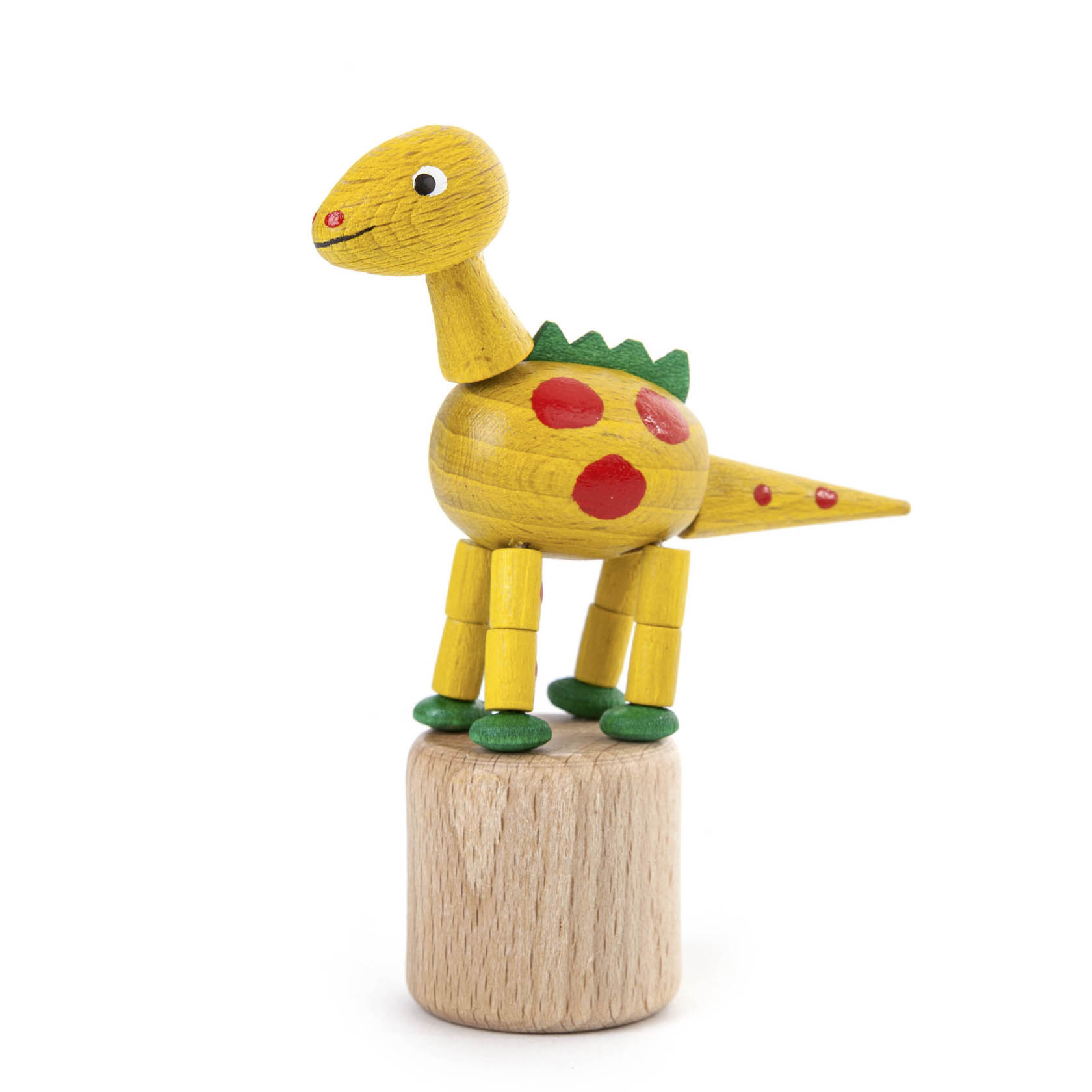 Wackeltier Dinosaurier gelb im Dregeno Online Shop günstig kaufen