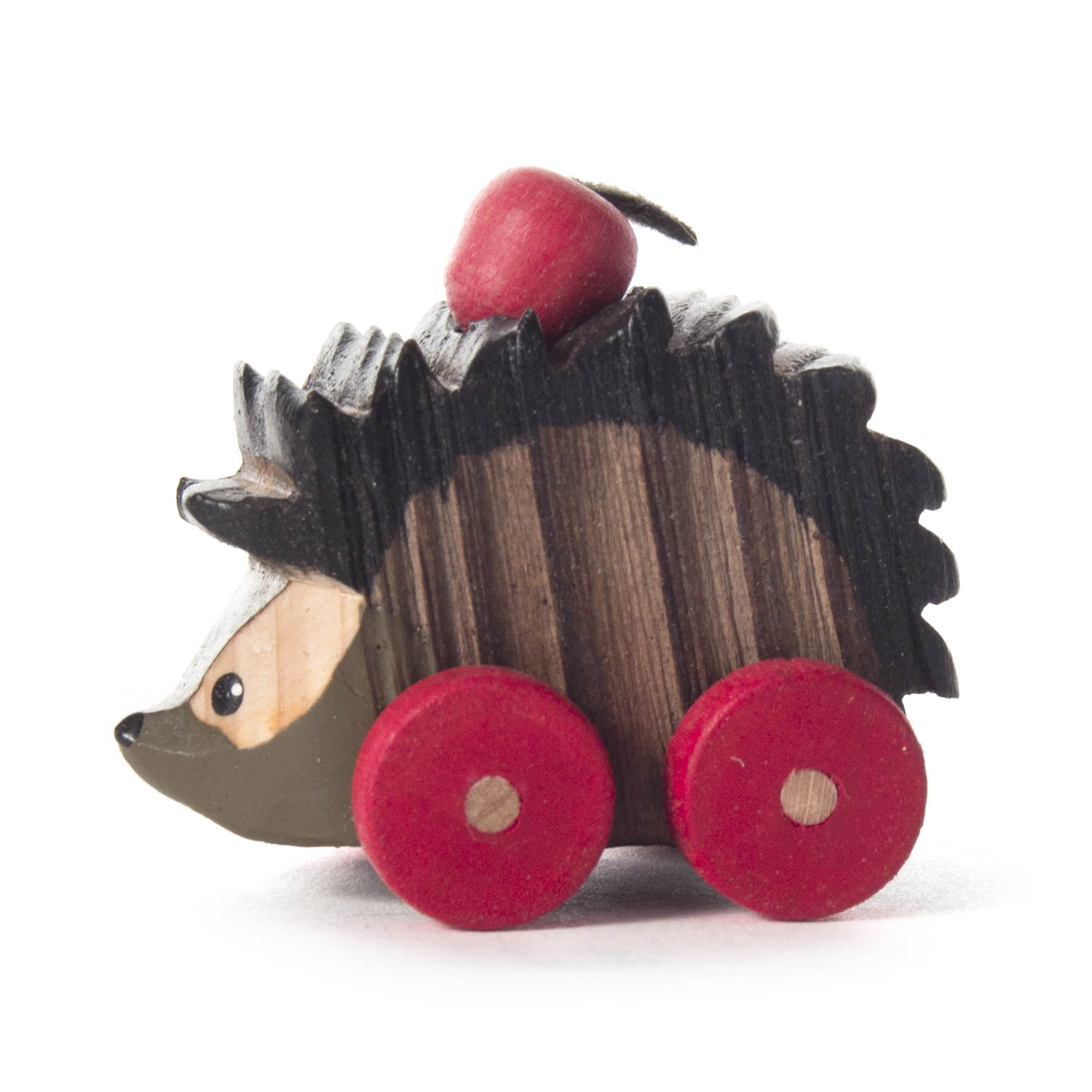 Igel mit Apfel