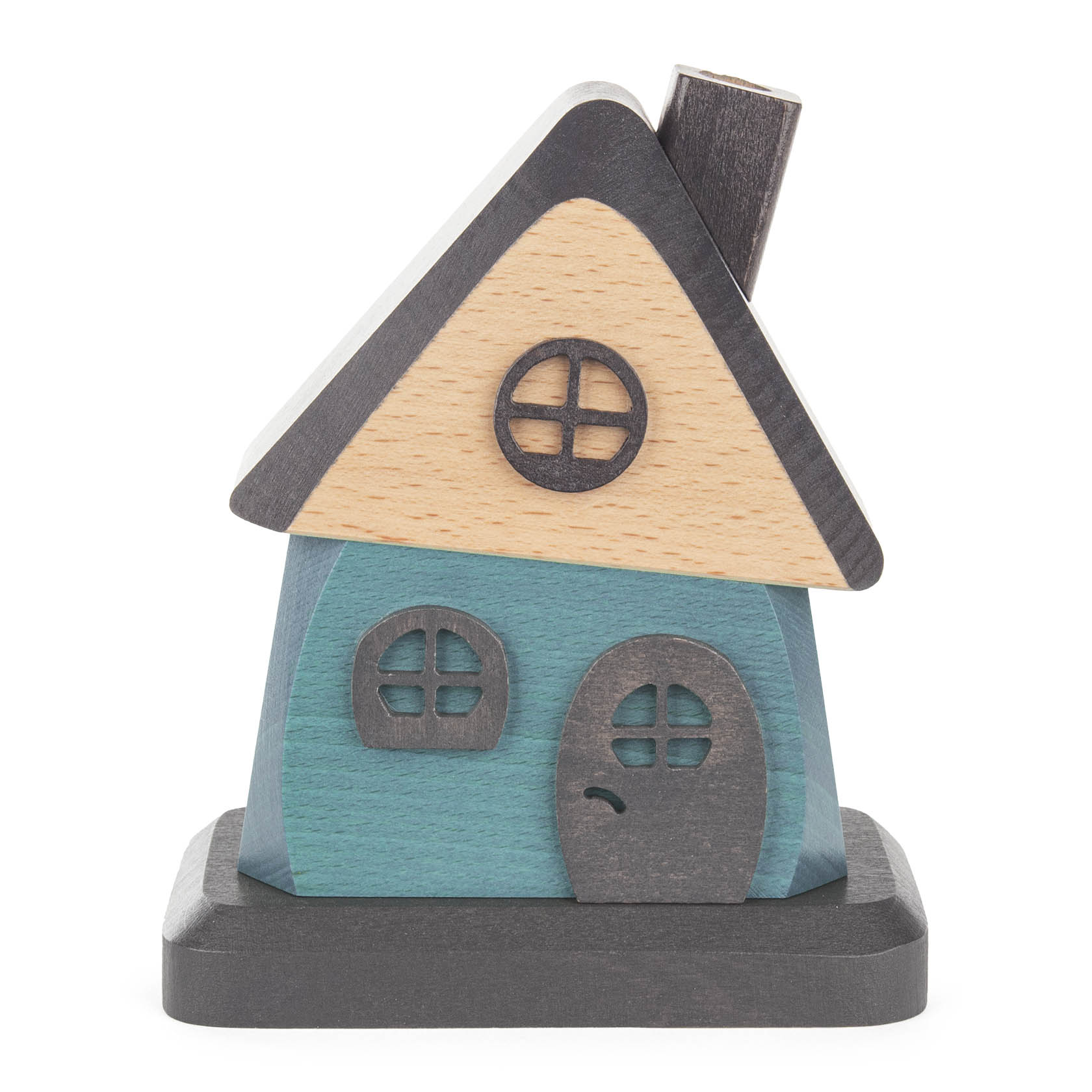 wooden smoker house grey/blue im Dregeno Online Shop günstig kaufen