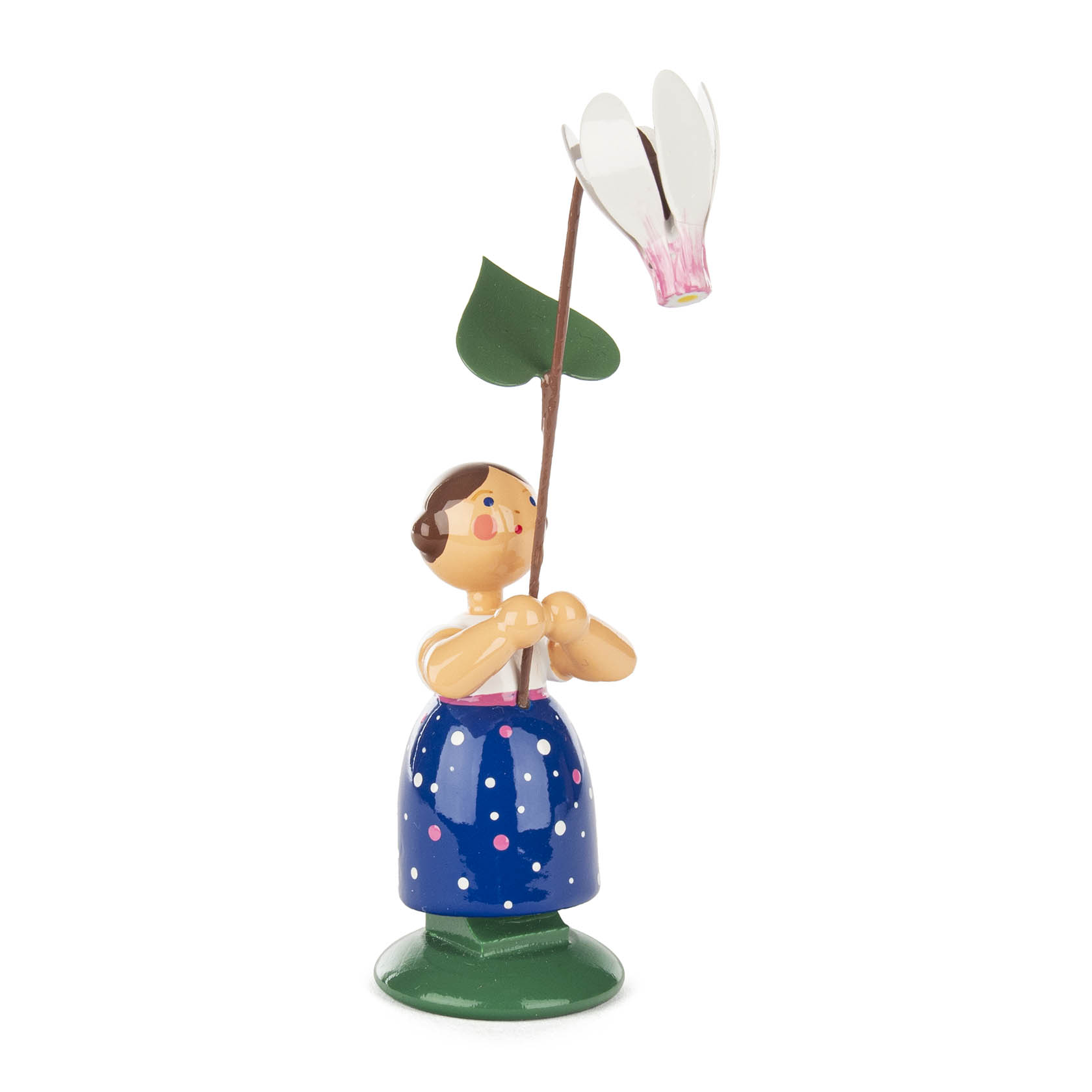 Blumenmädchen mit Alpenveilchen im Dregeno Online Shop günstig kaufen