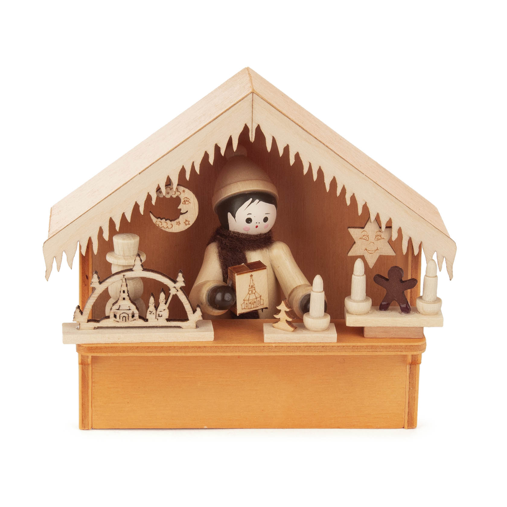 Weihnachtsmarktbude Erzgebirgische Volkskunst im Dregeno Online Shop günstig kaufen