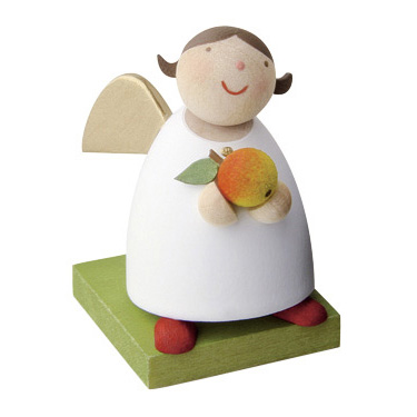 Schutzengel mit Apfel  