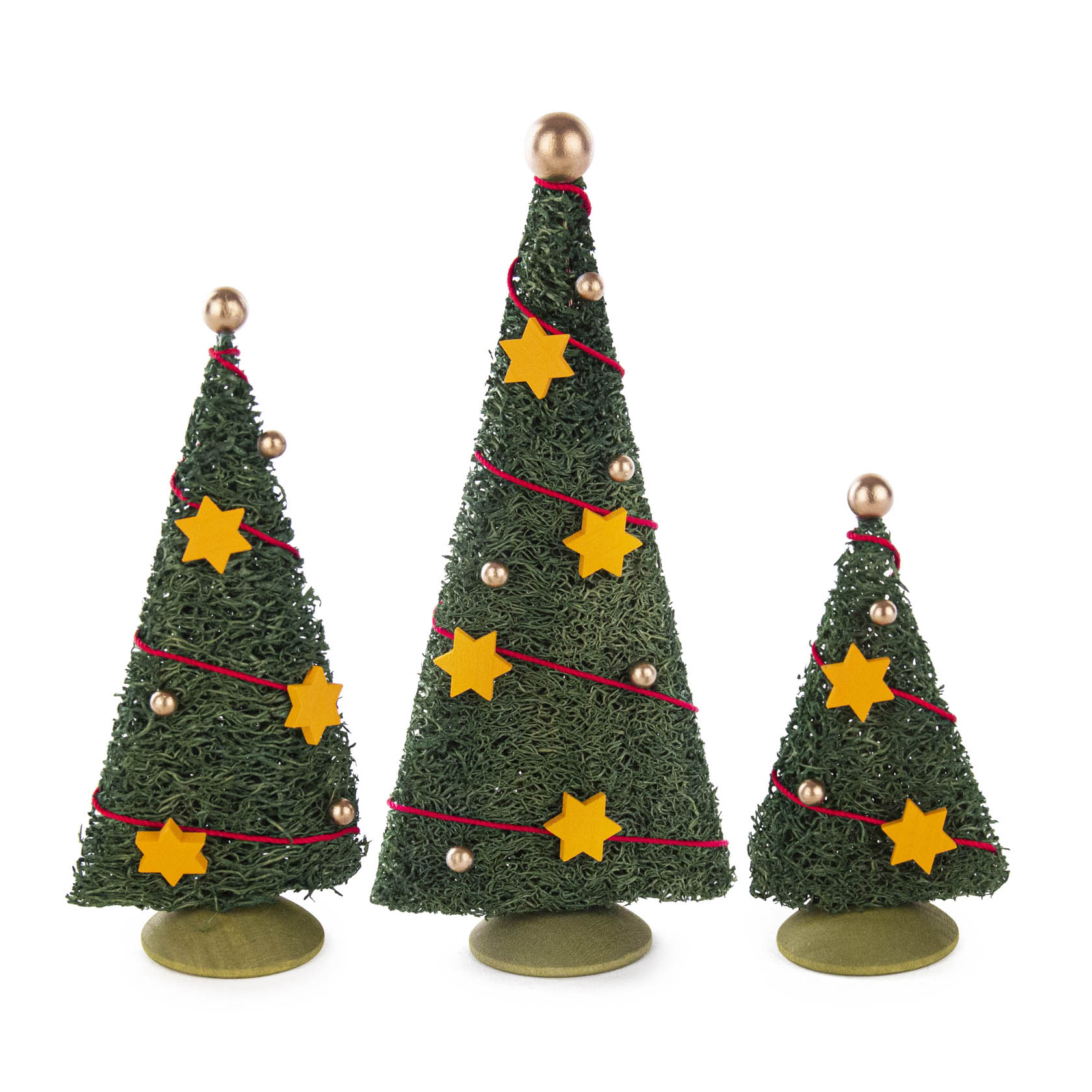Weihnachtsbäume sortiert 3-tlg