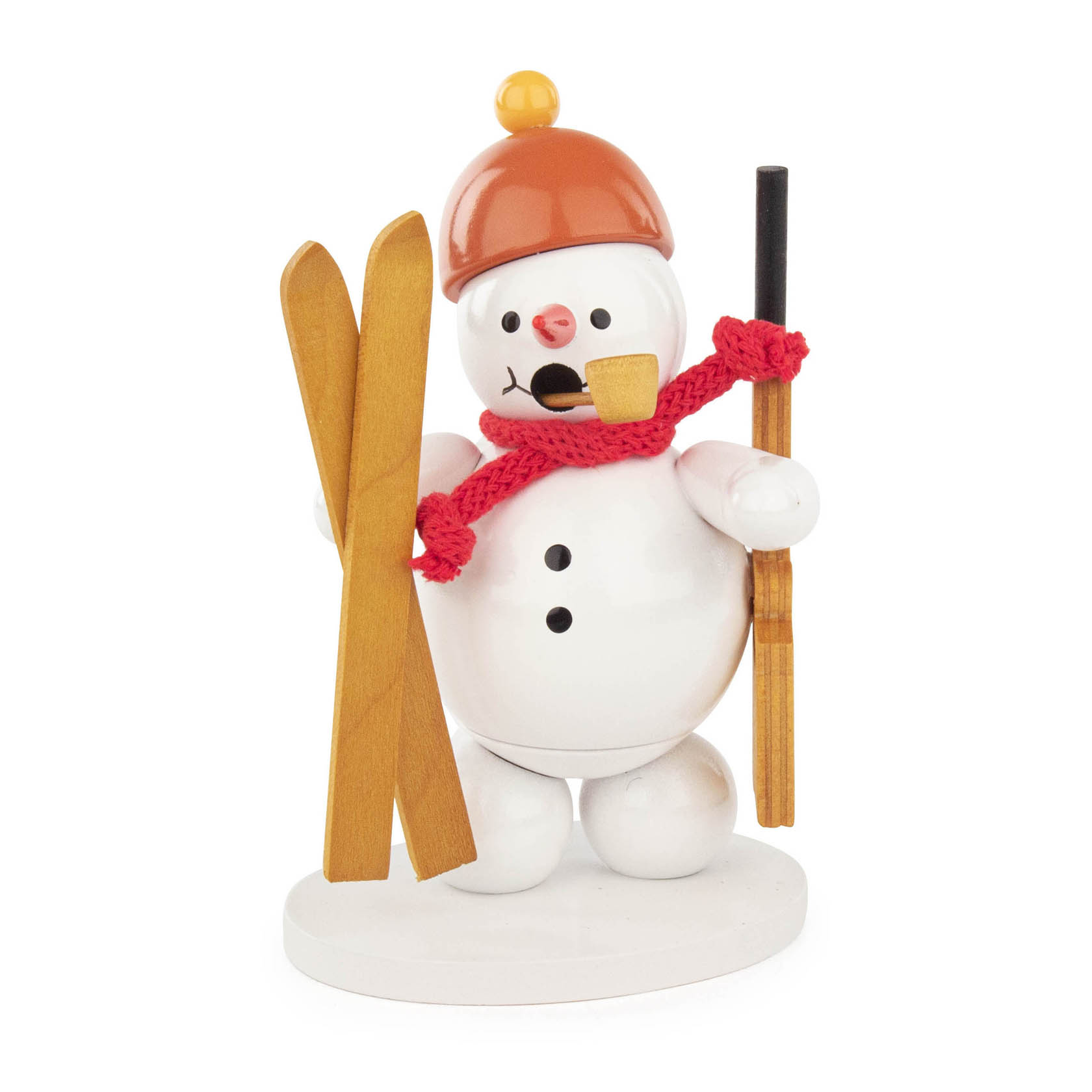 Räuchermann Schneemann Biathlet im Dregeno Online Shop günstig kaufen