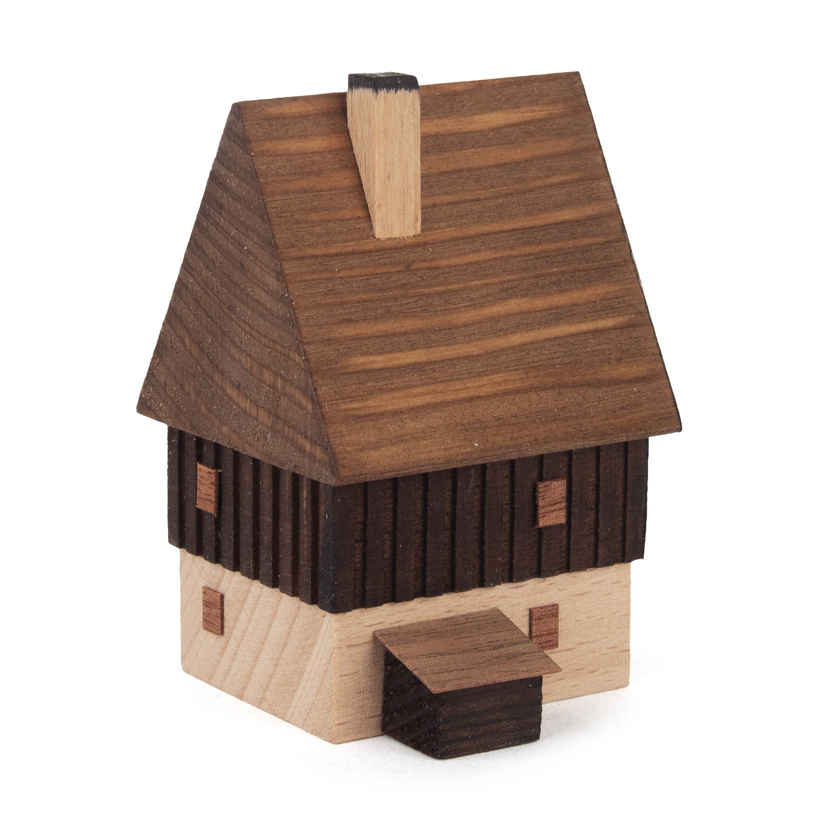 Häuslerhaus-zweistöckig mit Fachwerkgiebel u. Anbau im Dregeno Online Shop günstig kaufen