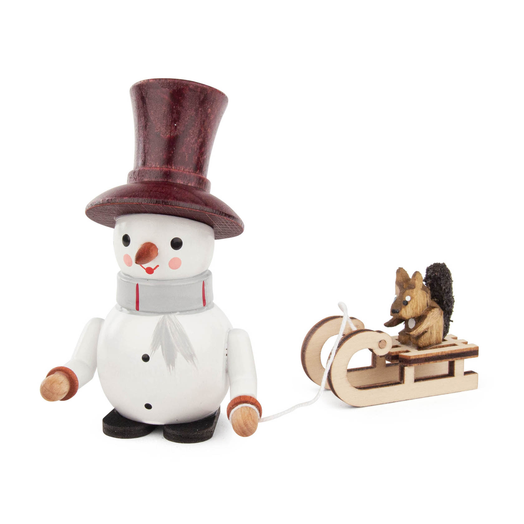 Schneemann "Freddy" mit Schlitten im Dregeno Online Shop günstig kaufen