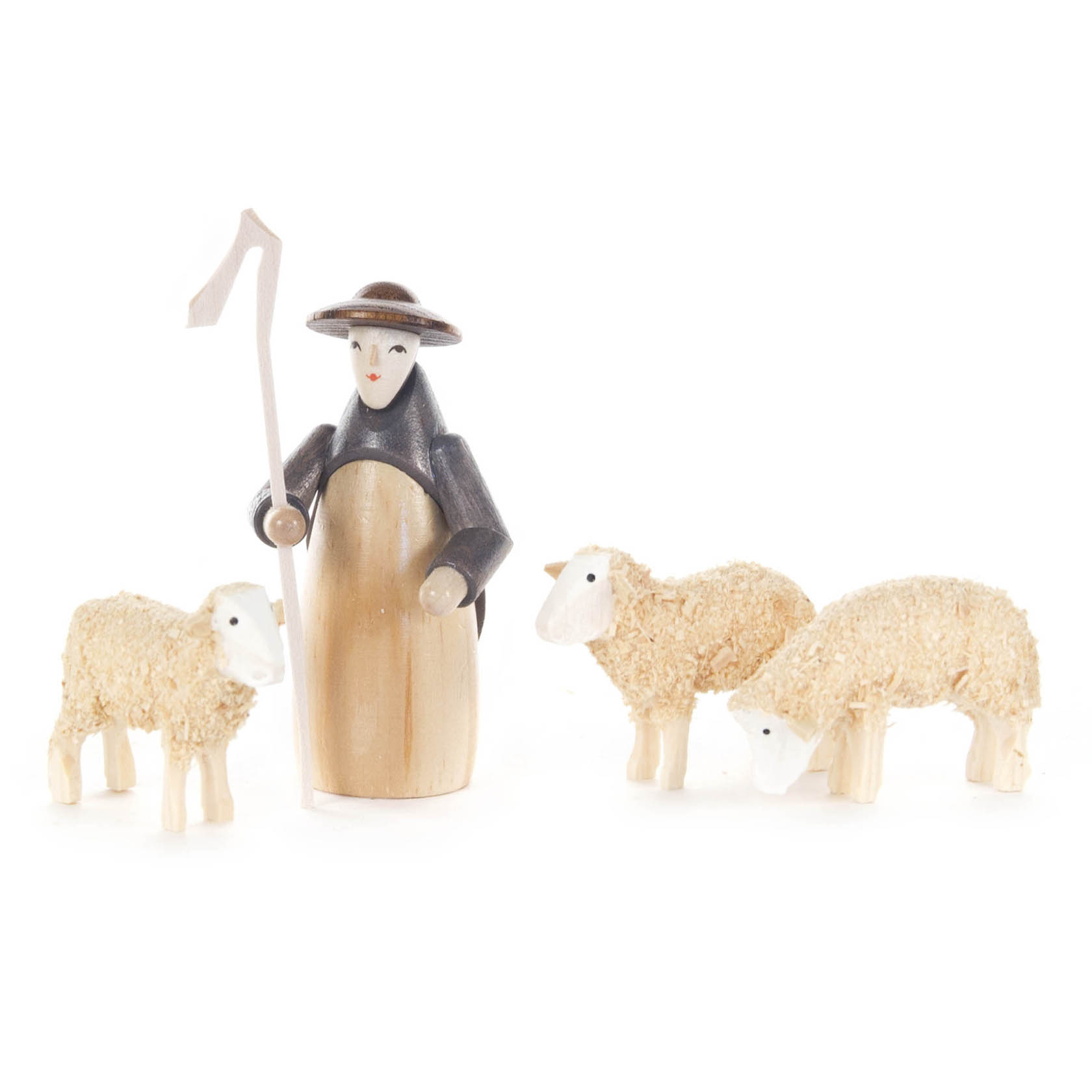 wooden shepherds (4), colored im Dregeno Online Shop günstig kaufen