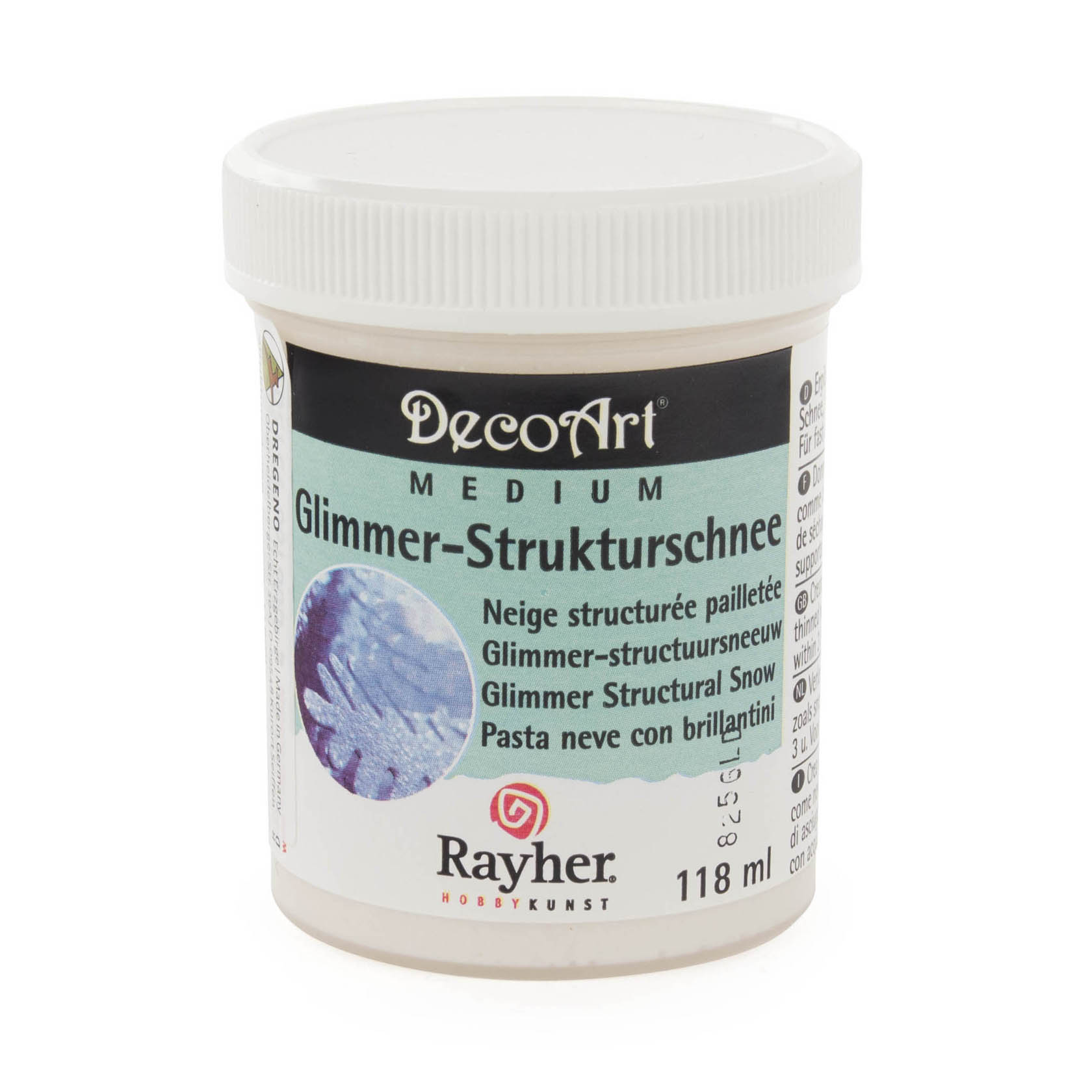 Strukturschnee, glimmer 118ml
