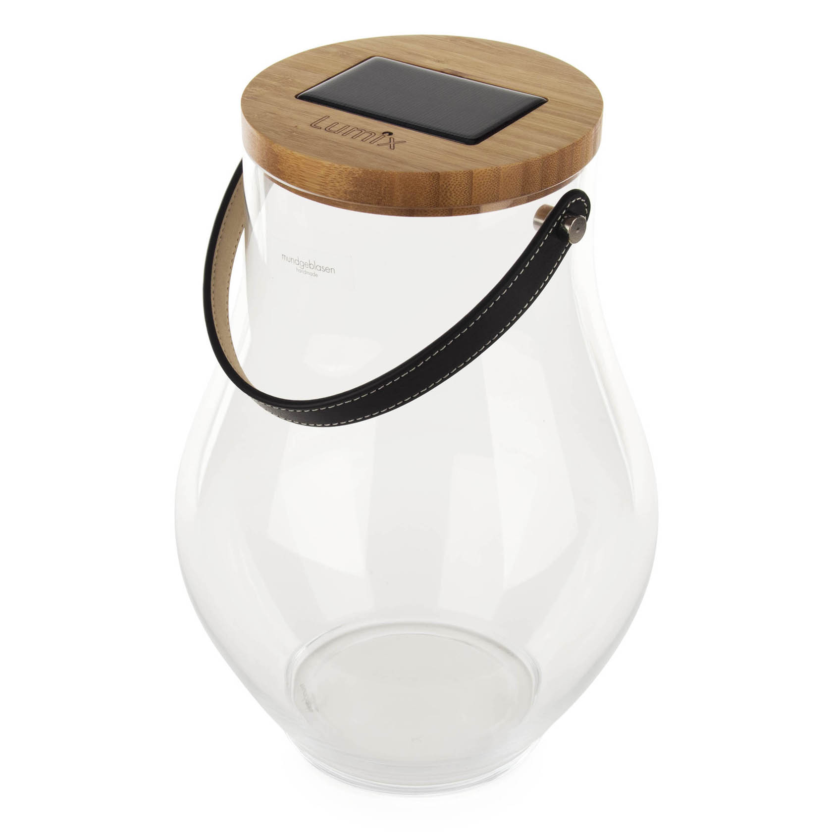 LUMIX Deco Glass "Bold" LED beleuchtetes Solar-Design-Glas