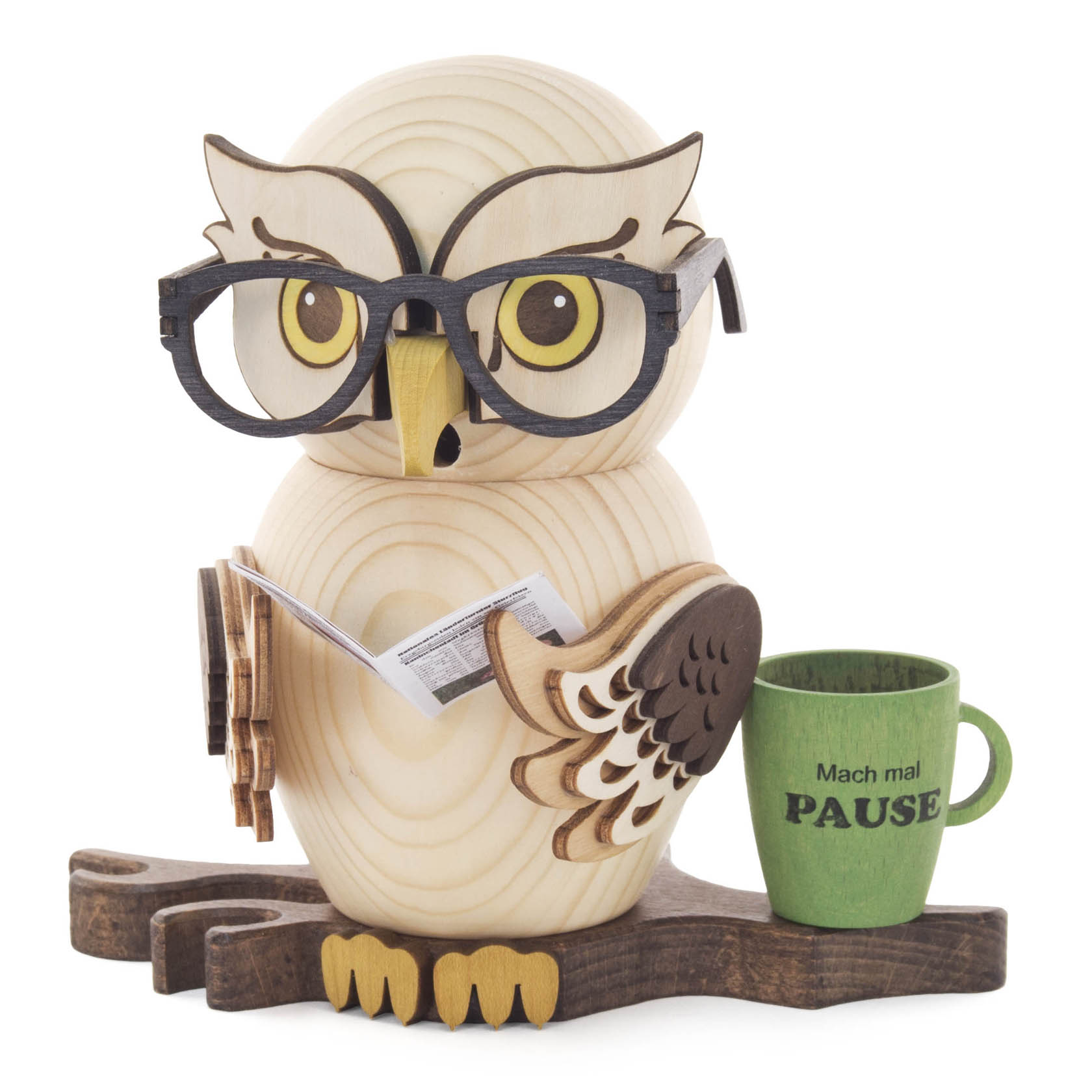 wooden  smoker owl im Dregeno Online Shop günstig kaufen