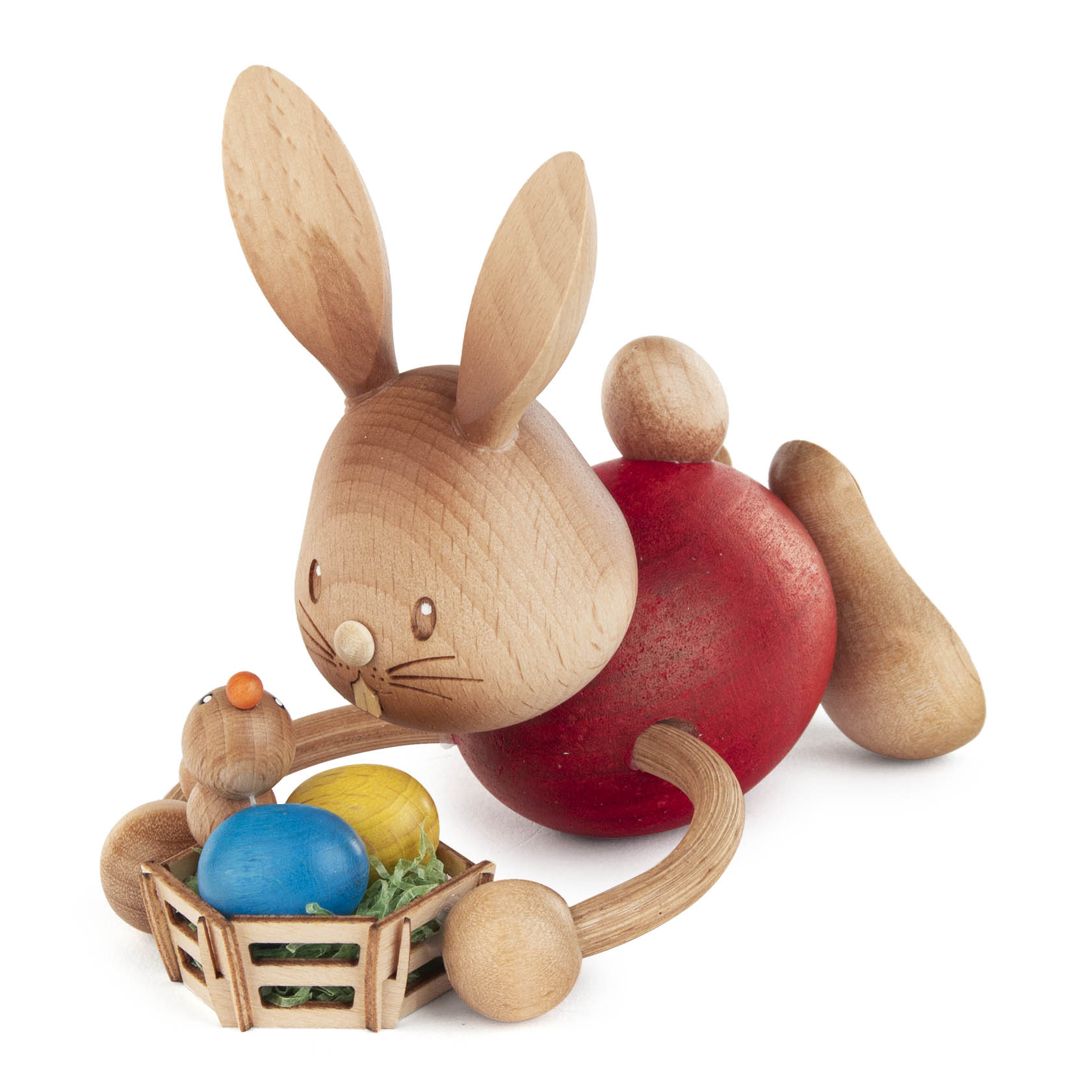 Hase Stupsi mit Ostereierkorb im Dregeno Online Shop günstig kaufen