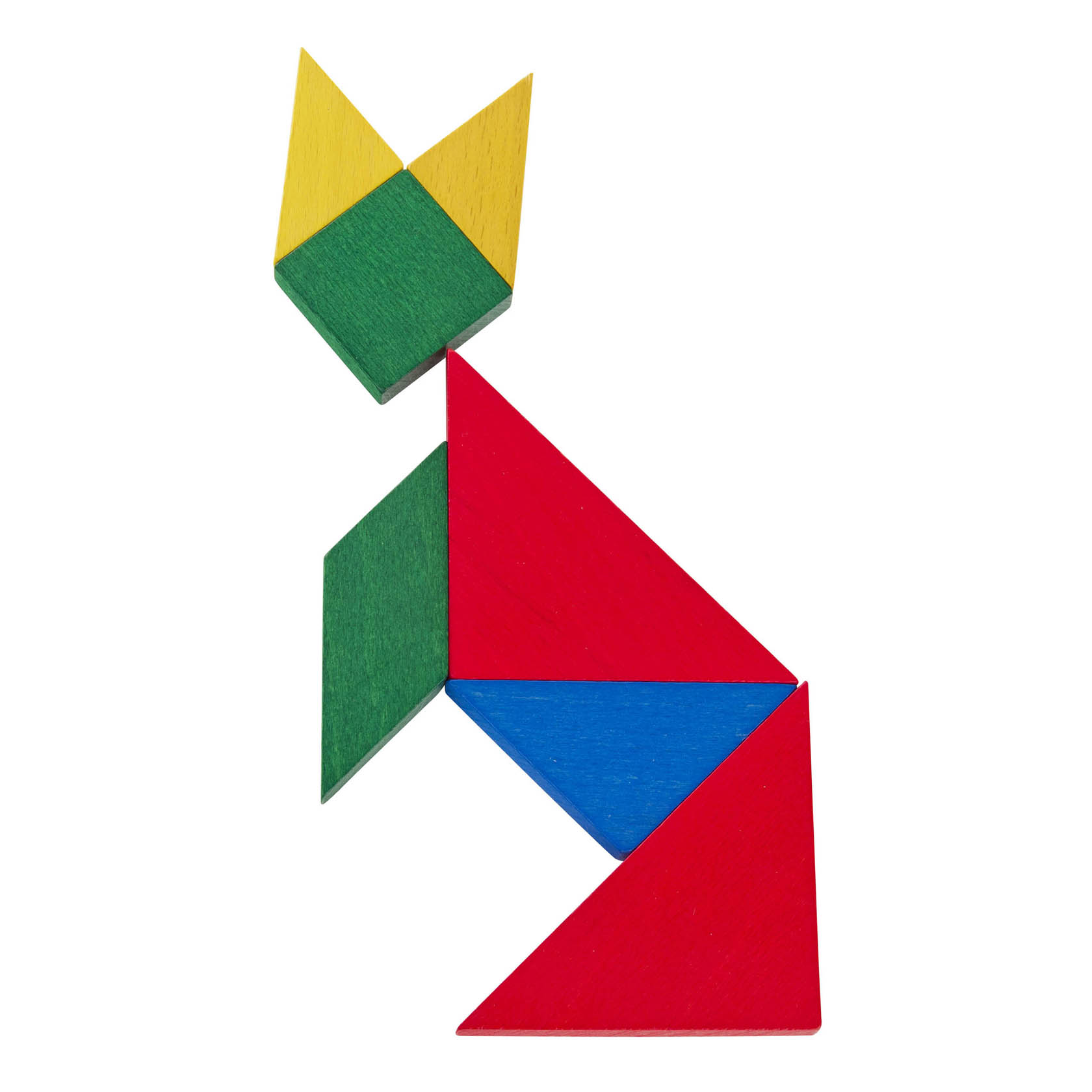 Tangram - Legespiel bunt