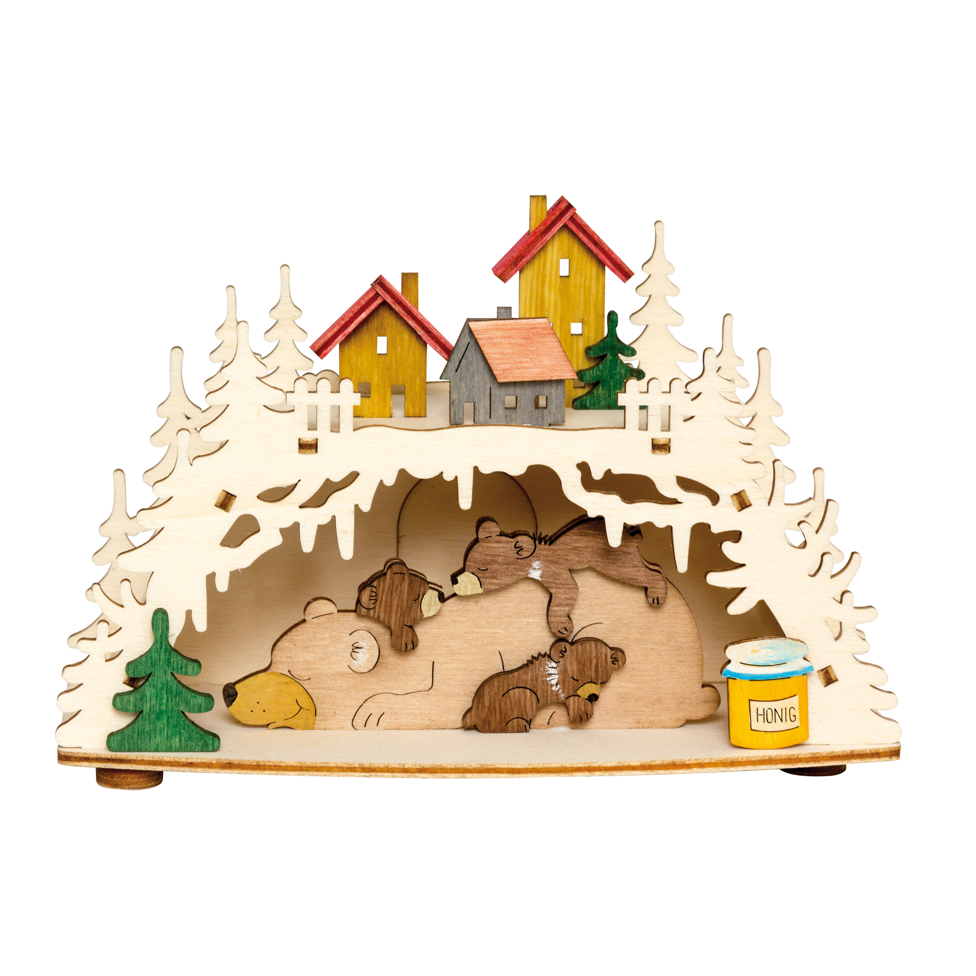 wooden set smoker house bear im Dregeno Online Shop günstig kaufen