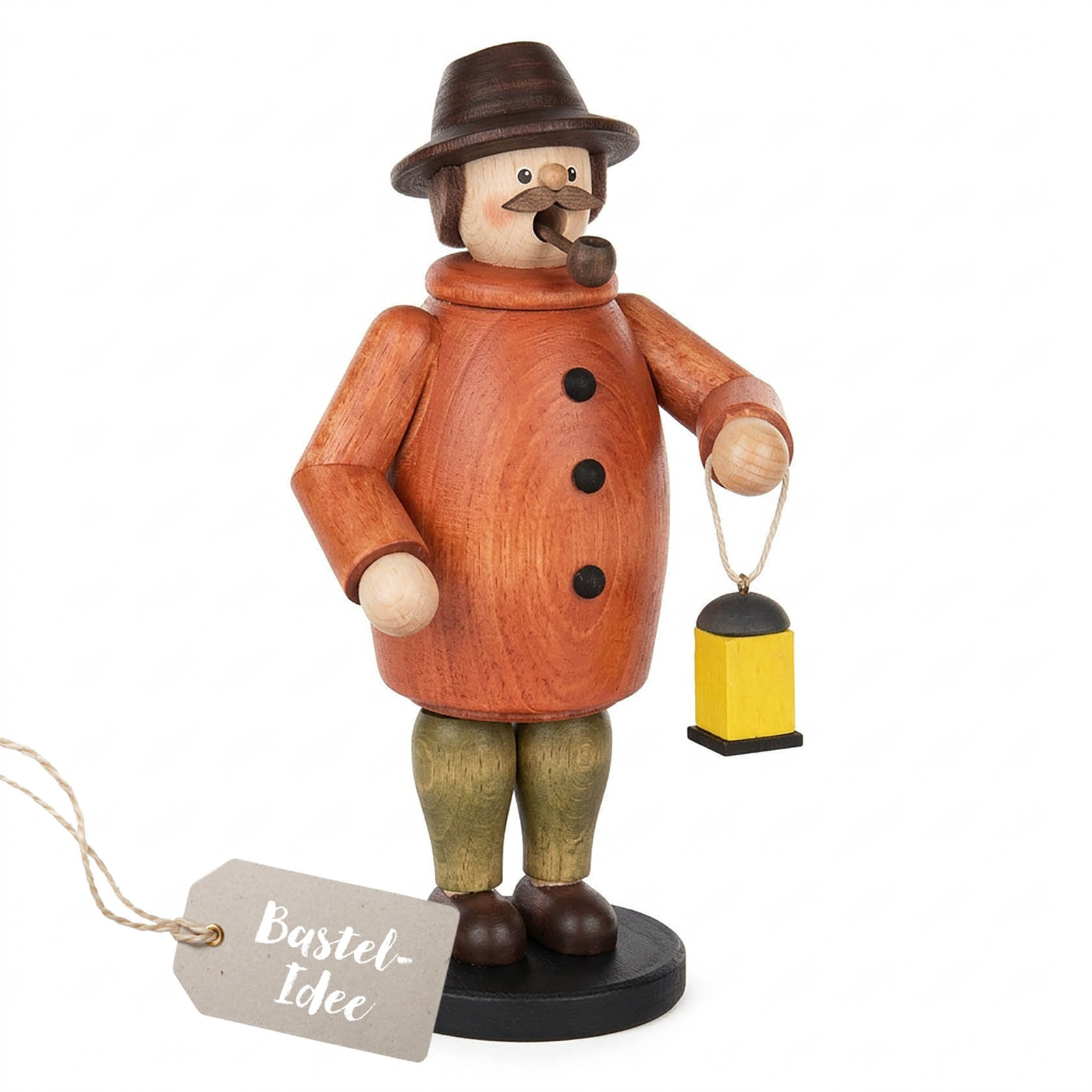 Bastelset Räuchermann 14,5cm mit Laterne im Dregeno Online Shop günstig kaufen
