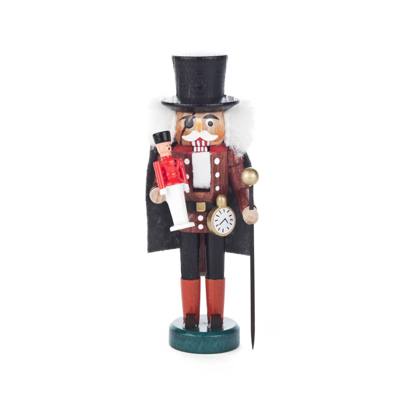 Nussknacker Drosselmeyer braun-schwarz, 13cm im Dregeno Online Shop günstig kaufen