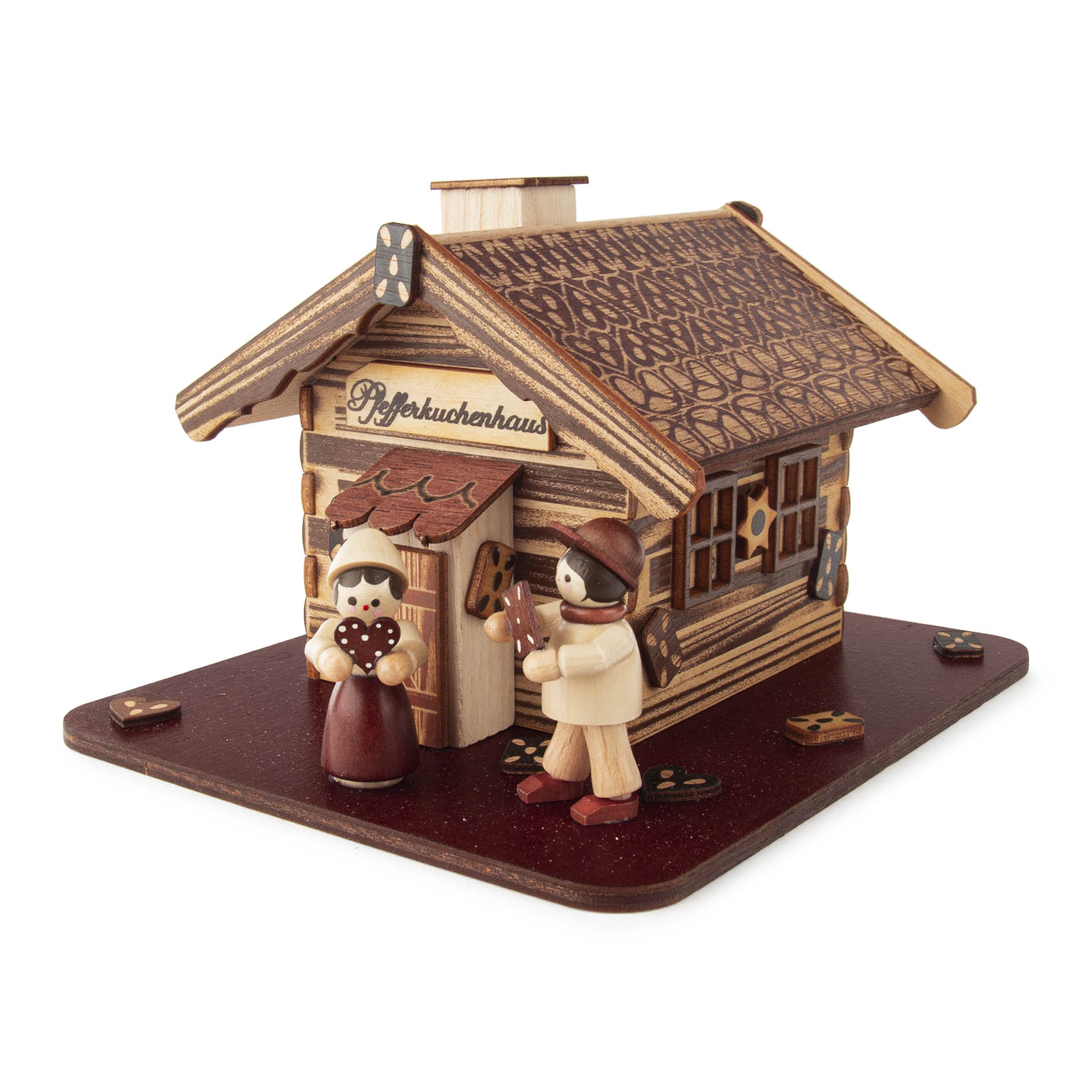 Räucherhaus "Pfefferkuchenhaus" mit Hänsel und Gretel im Dregeno Online Shop günstig kaufen