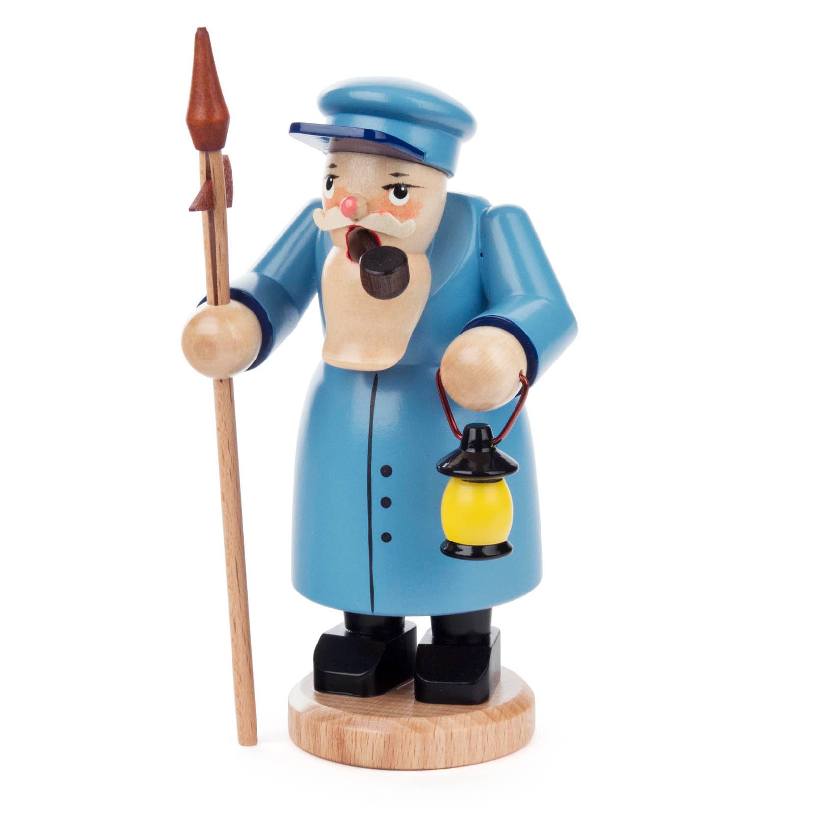 Mini-Räuchermann Nachtwächter blau im Dregeno Online Shop günstig kaufen