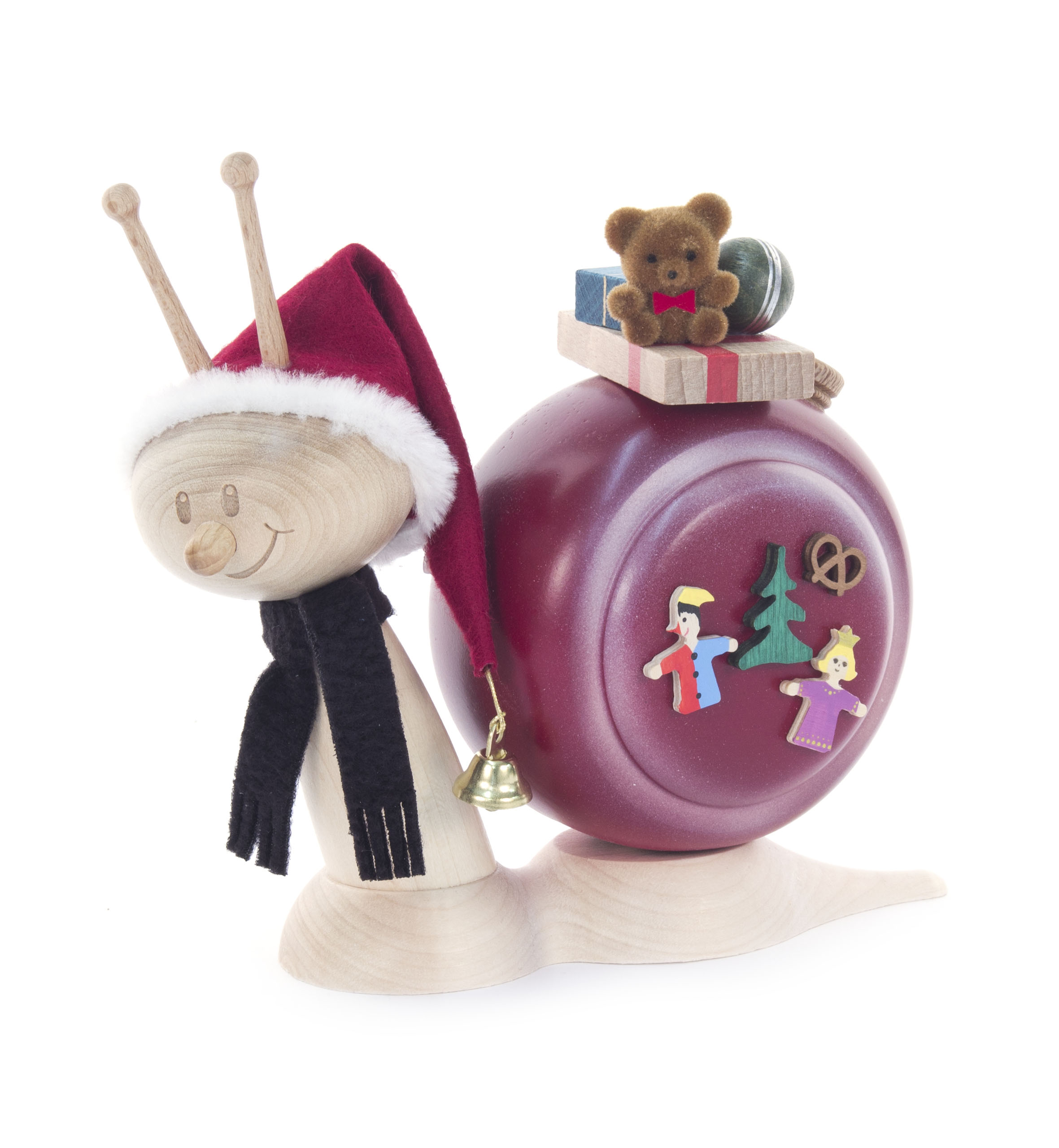 Räucherfigur "Weihnachtsschnecke"  