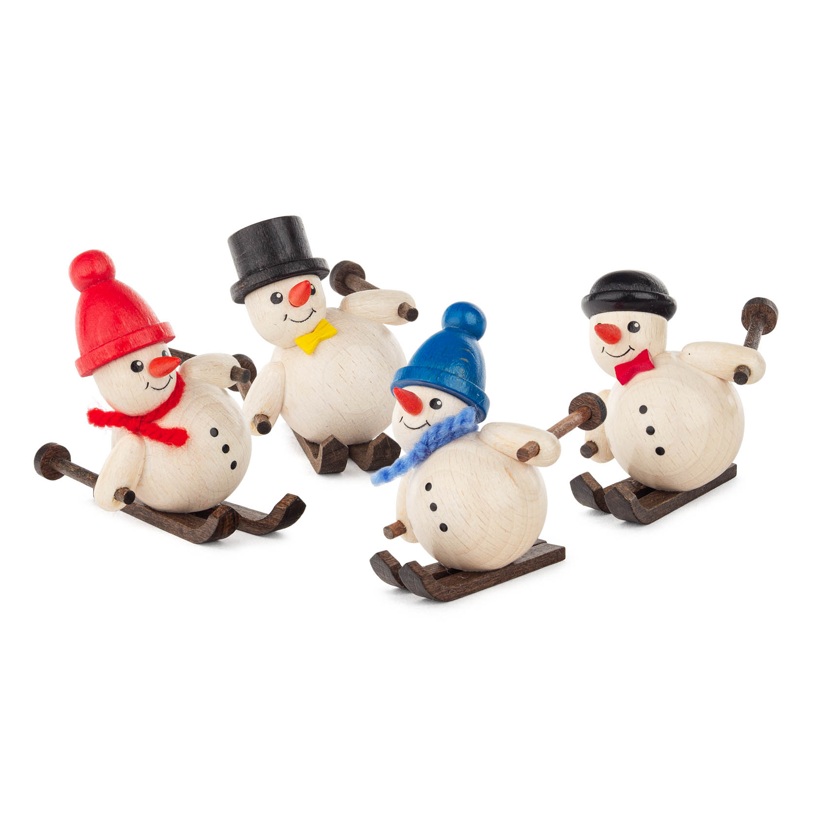 Schneemänner auf Ski (4) im Dregeno Online Shop günstig kaufen