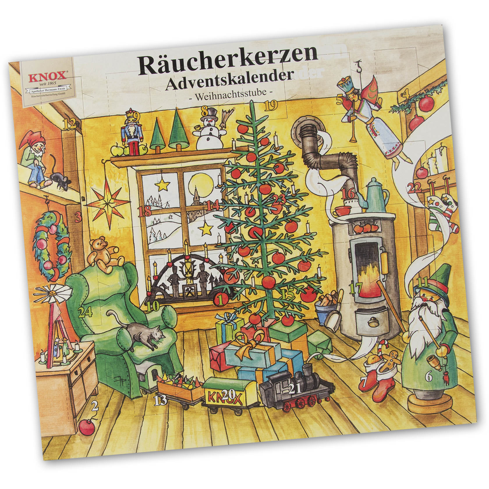 KNOX Adventskalender 24 himmlische Düfte -Neues Motiv-