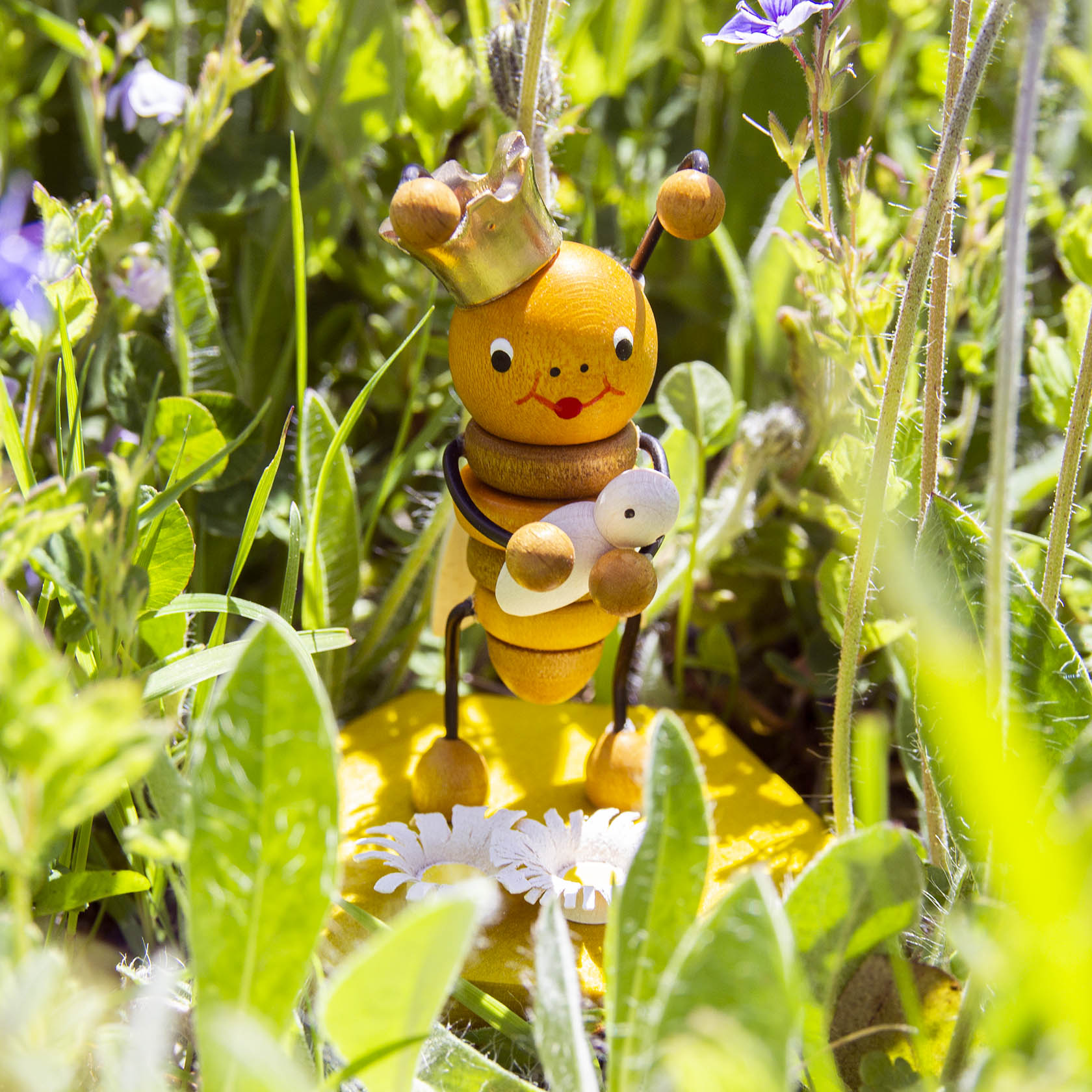 Bienenkönigin mit Baby