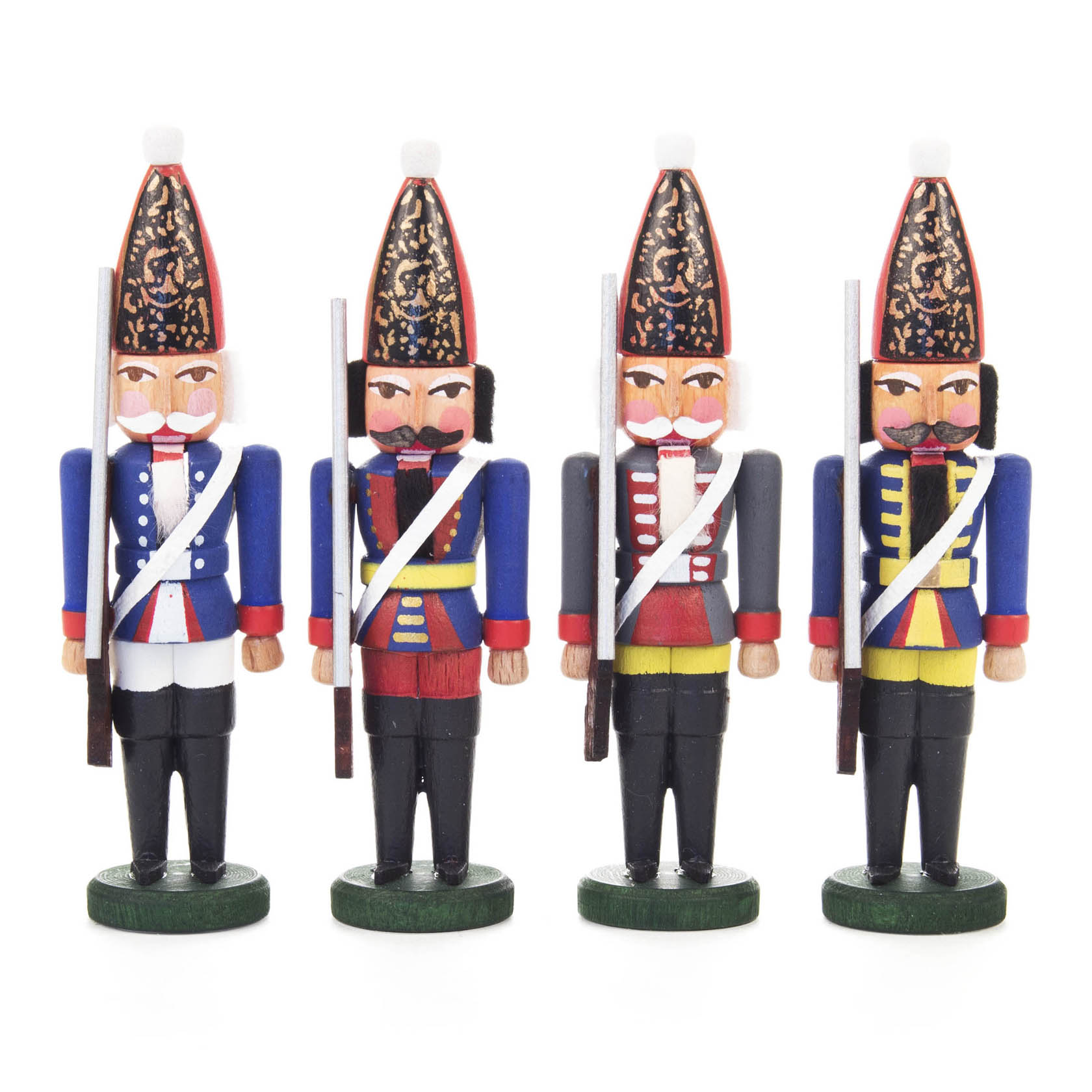 Mini-Nussknacker Preußische Grenadiere, 9,5cm (4) im Dregeno Online Shop günstig kaufen