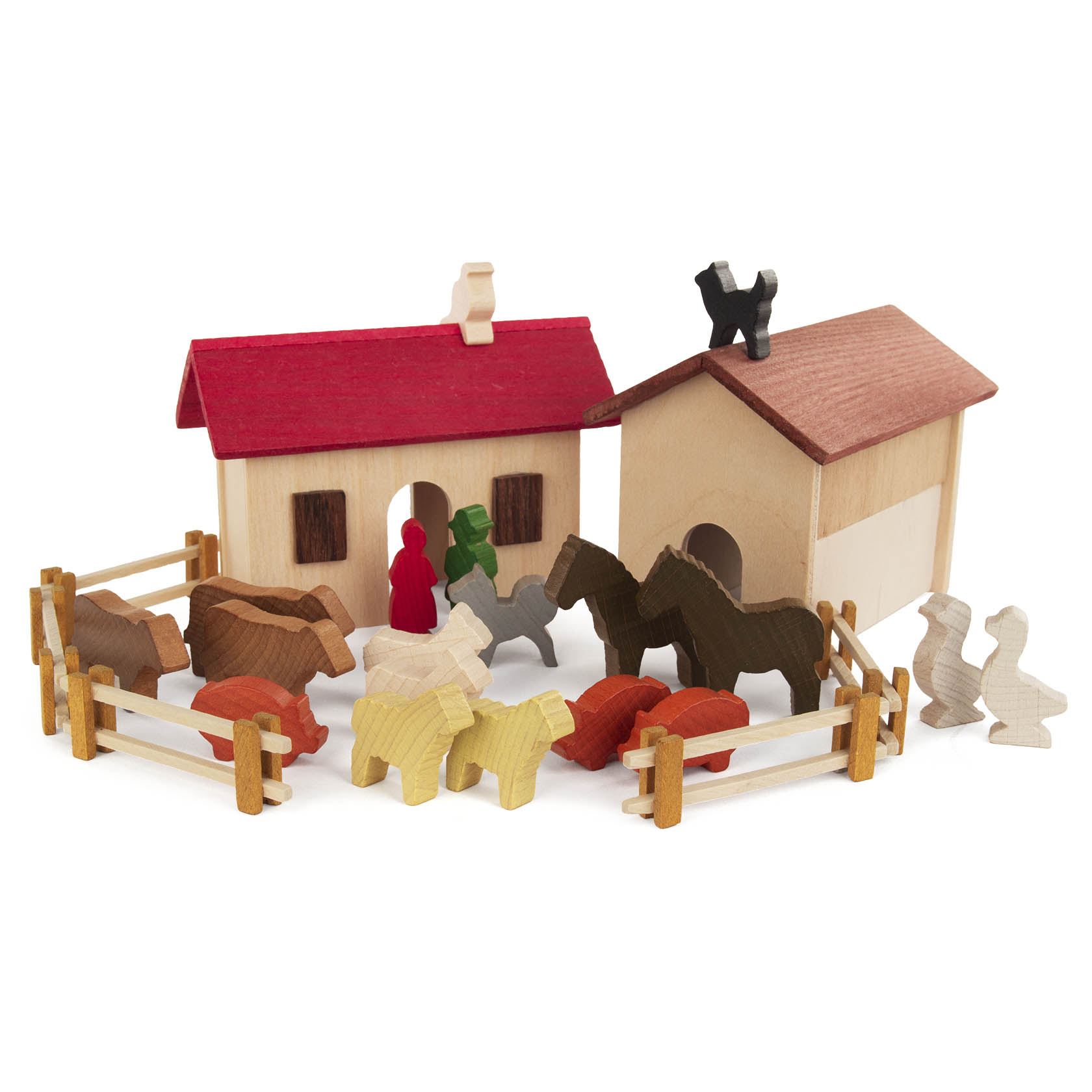 Bauernhof in Holzkiste im Dregeno Online Shop günstig kaufen