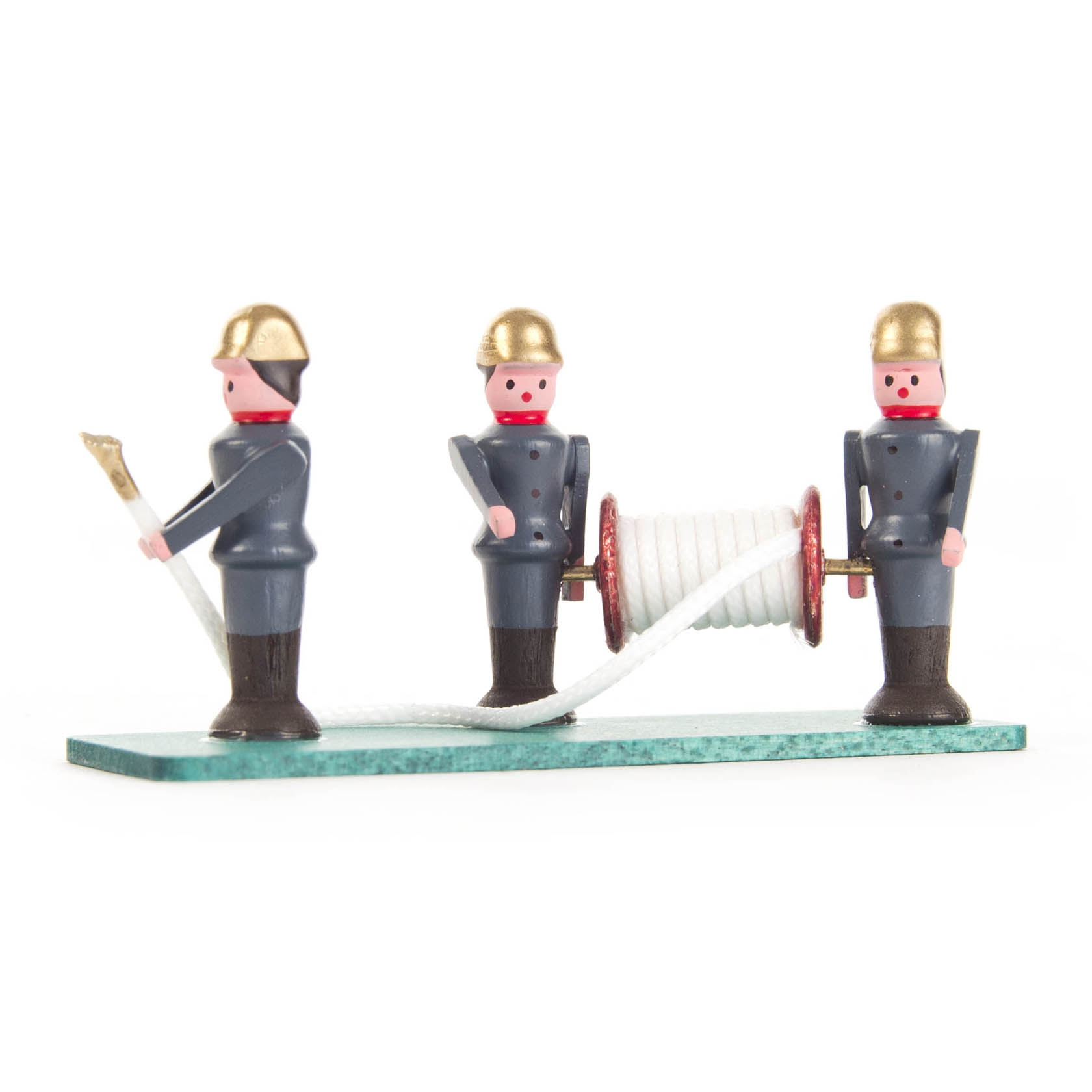 wooden  firefighters with hose im Dregeno Online Shop günstig kaufen