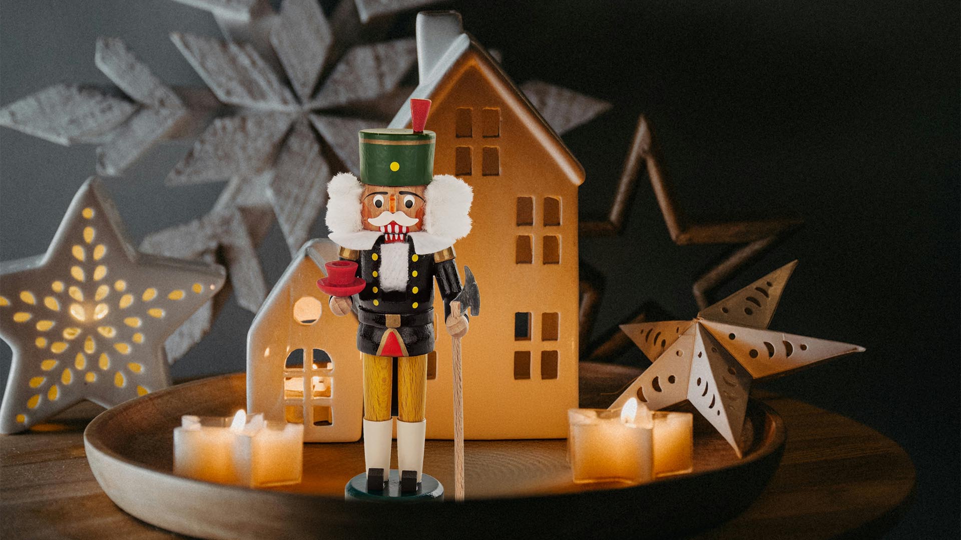 Mini-Nussknacker Bergmann