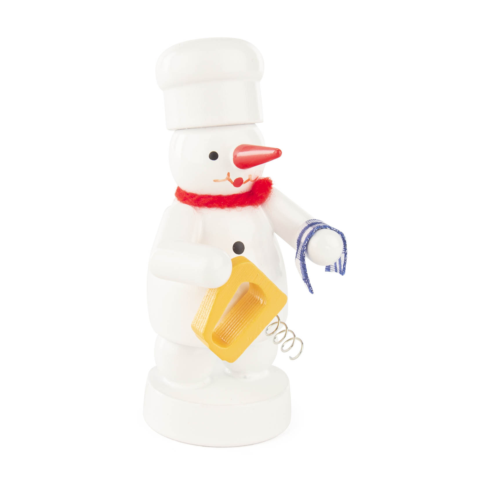 Schneemann Bäcker mit Rührgerät