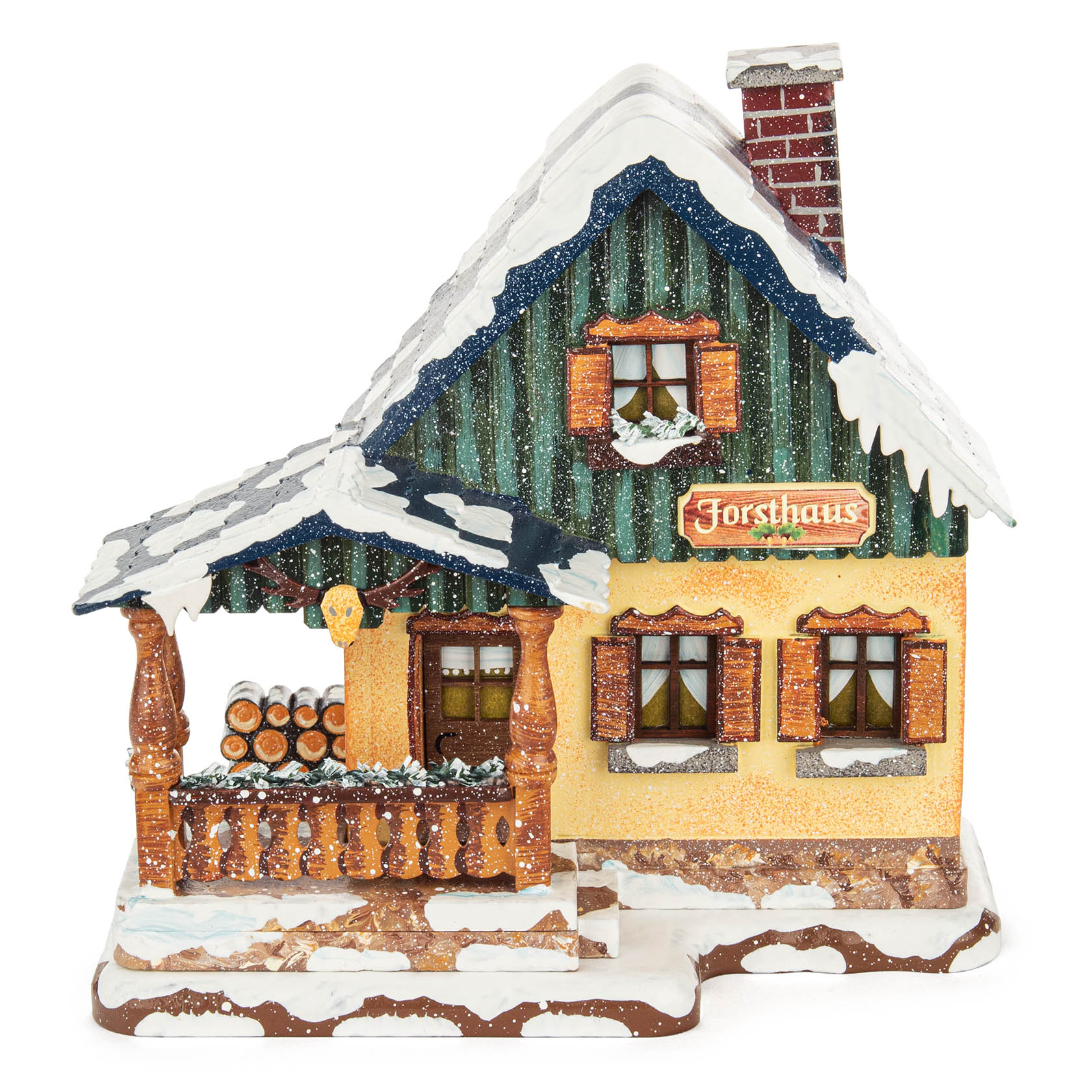 Winterkinder Forsthaus elektr. beleuchtet im Dregeno Online Shop günstig kaufen