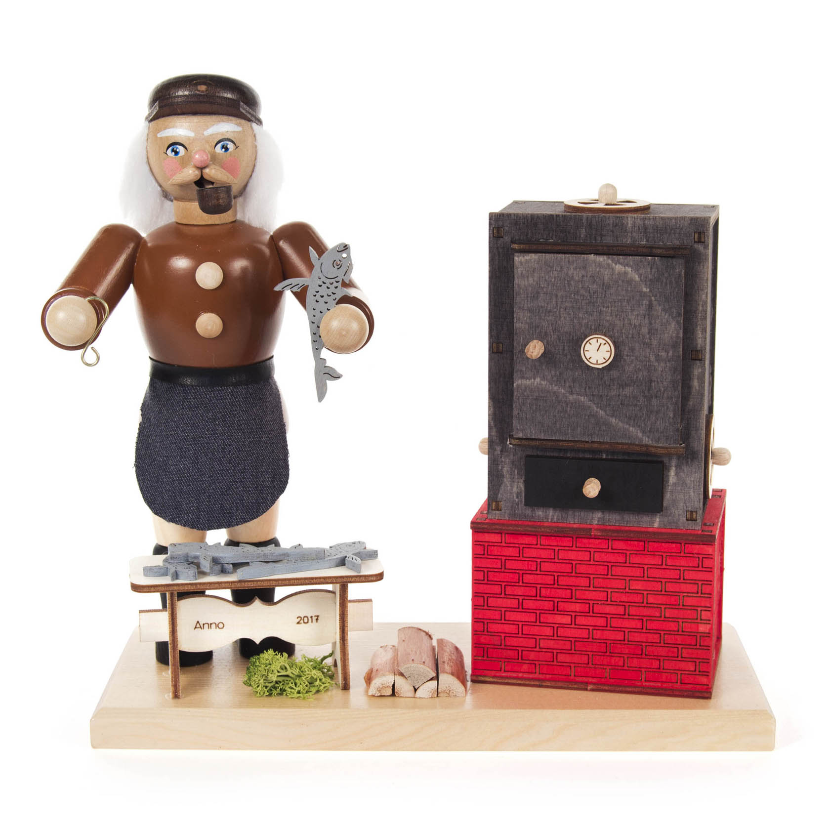 Räuchermann "Mathias" am Räucherofen mit Räucherfunktion im Dregeno Online Shop günstig kaufen
